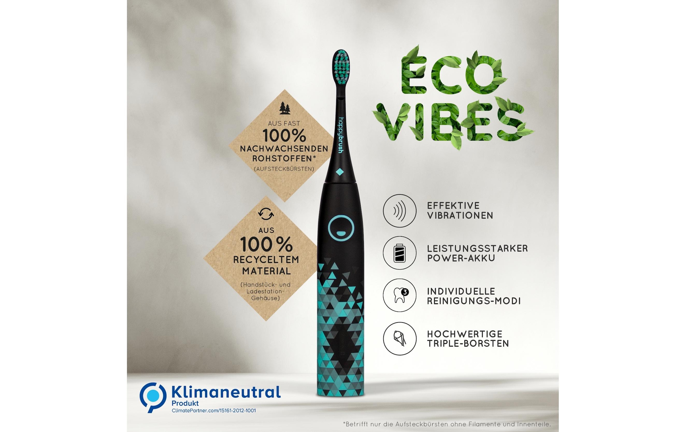 happybrush Schall-Zahnreinigungsgerät »ECO V3«