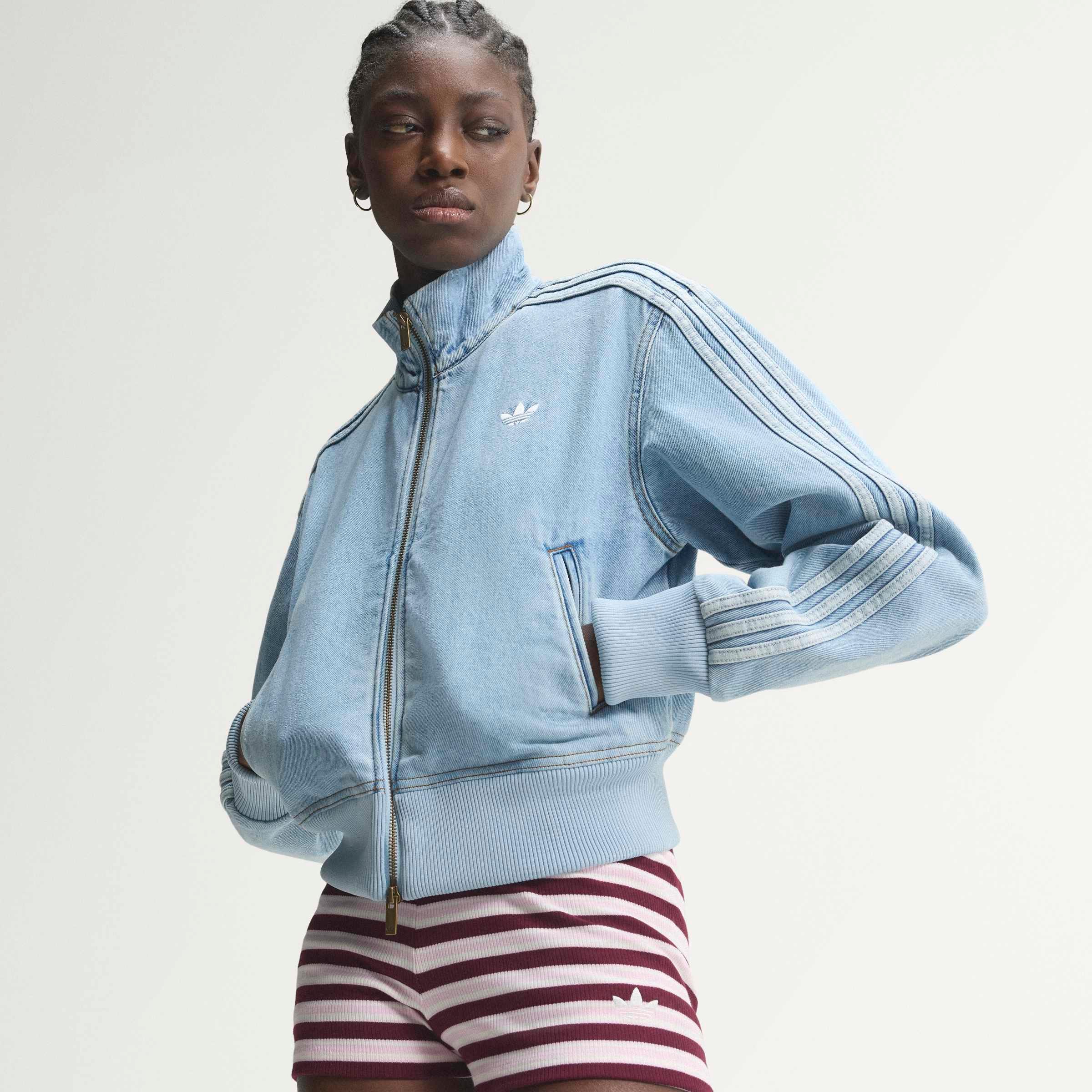 adidas Originals Jeansjacke »FIREBIRD DENIM TRACK«