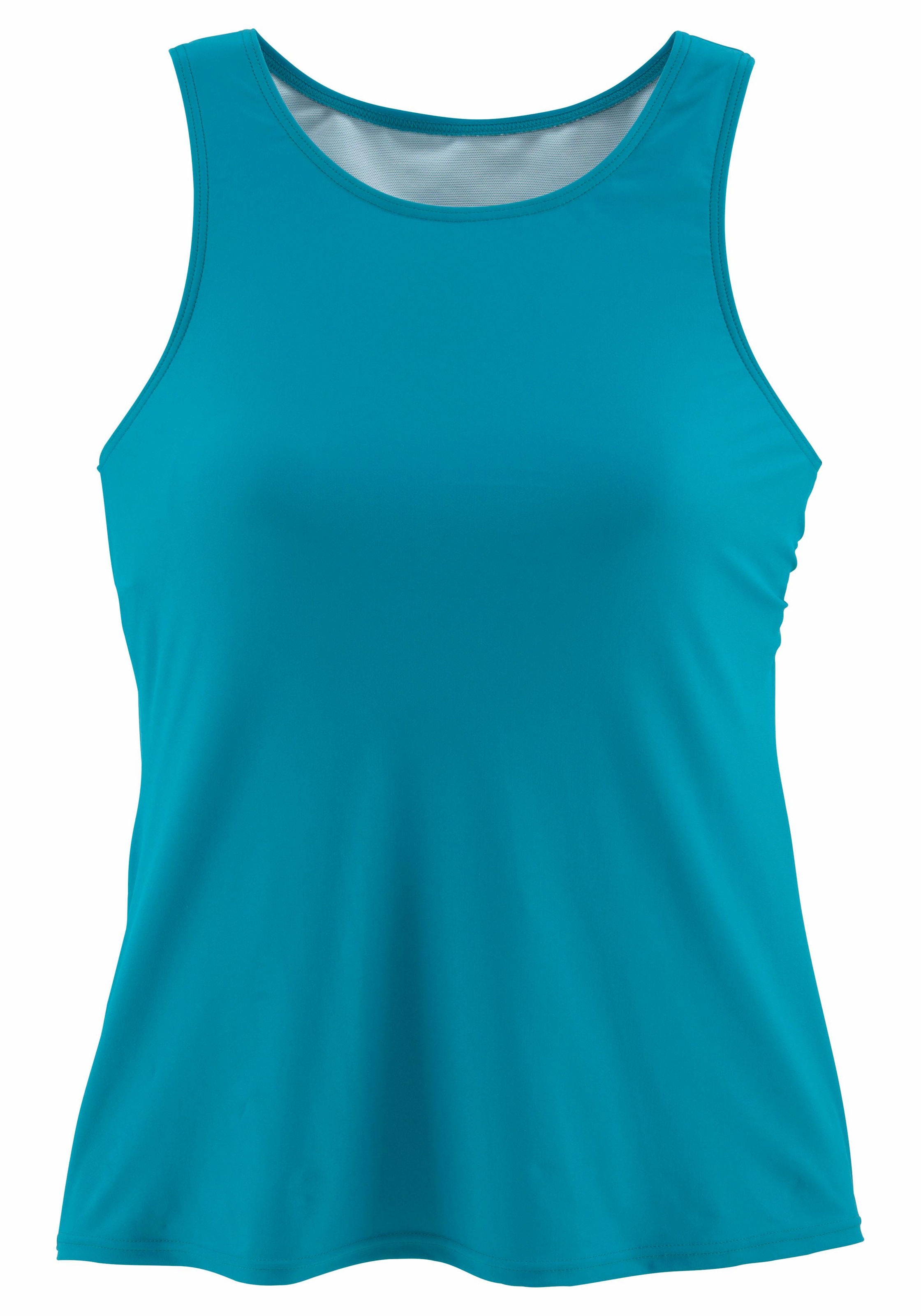 LASCANA Bade-Shirt mit Unterbrustgummi