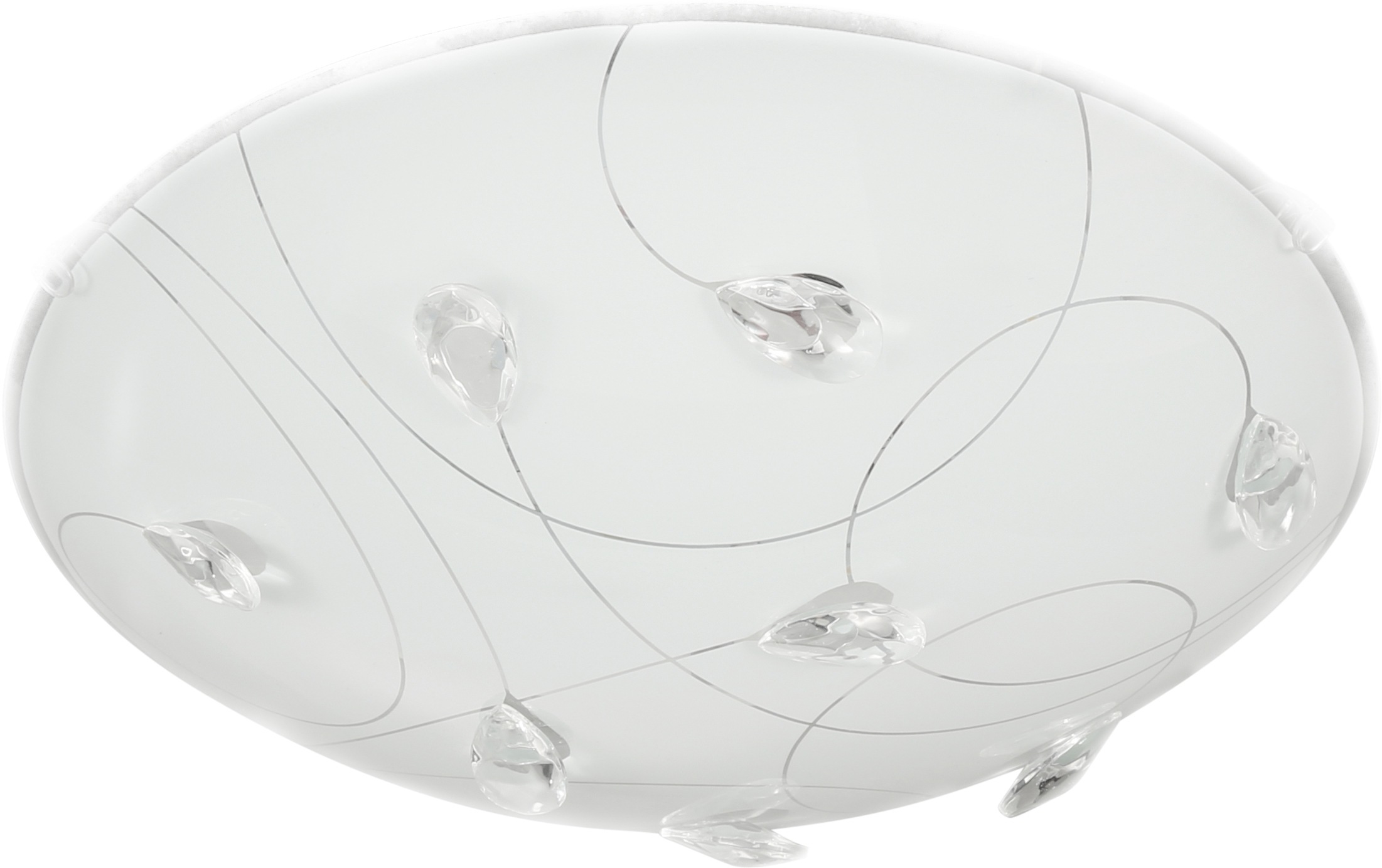 Image of ACTION by WOFI LED Deckenleuchte »DECKENLEUCHTE RENNES 1FLG«, LED-Modul, 1 St., Warmweiss, Verzierungen bei Ackermann Versand Schweiz