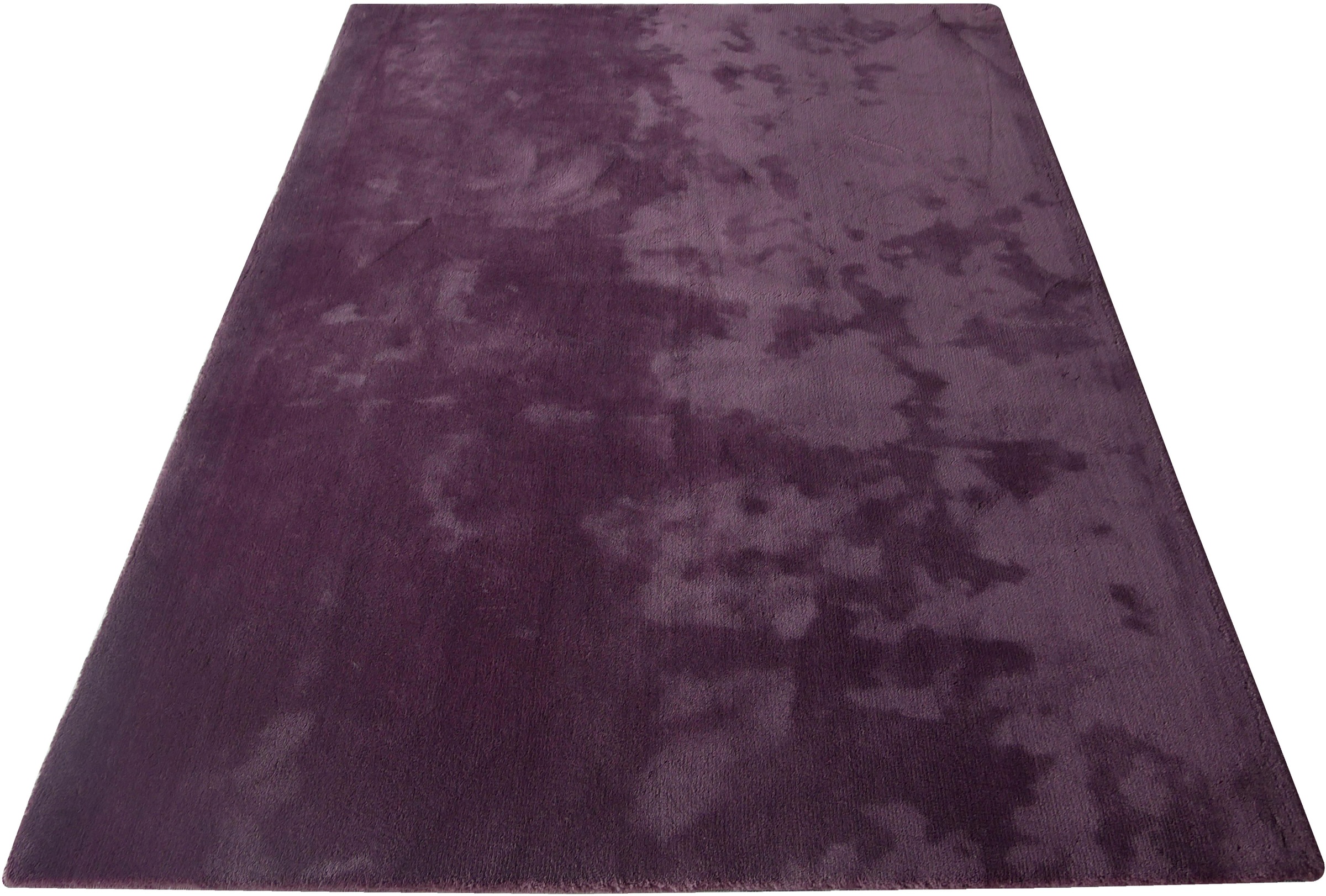 Image of DELAVITA Teppich »Adalind«, rechteckig, 10 mm Höhe, Uni Farben, Kurzflor, weiche Haptik, idealer Teppich für Wohnzimmer & Schlafzimmer bei Ackermann Versand Schweiz