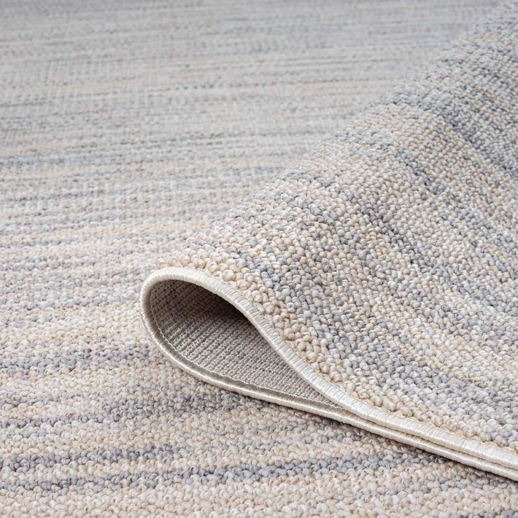 Carpet City Teppich »CLASICO 0052«, rund, 11 mm Höhe, Kurzflor, Hochtief-Muster, Boho, Wohnzimmer