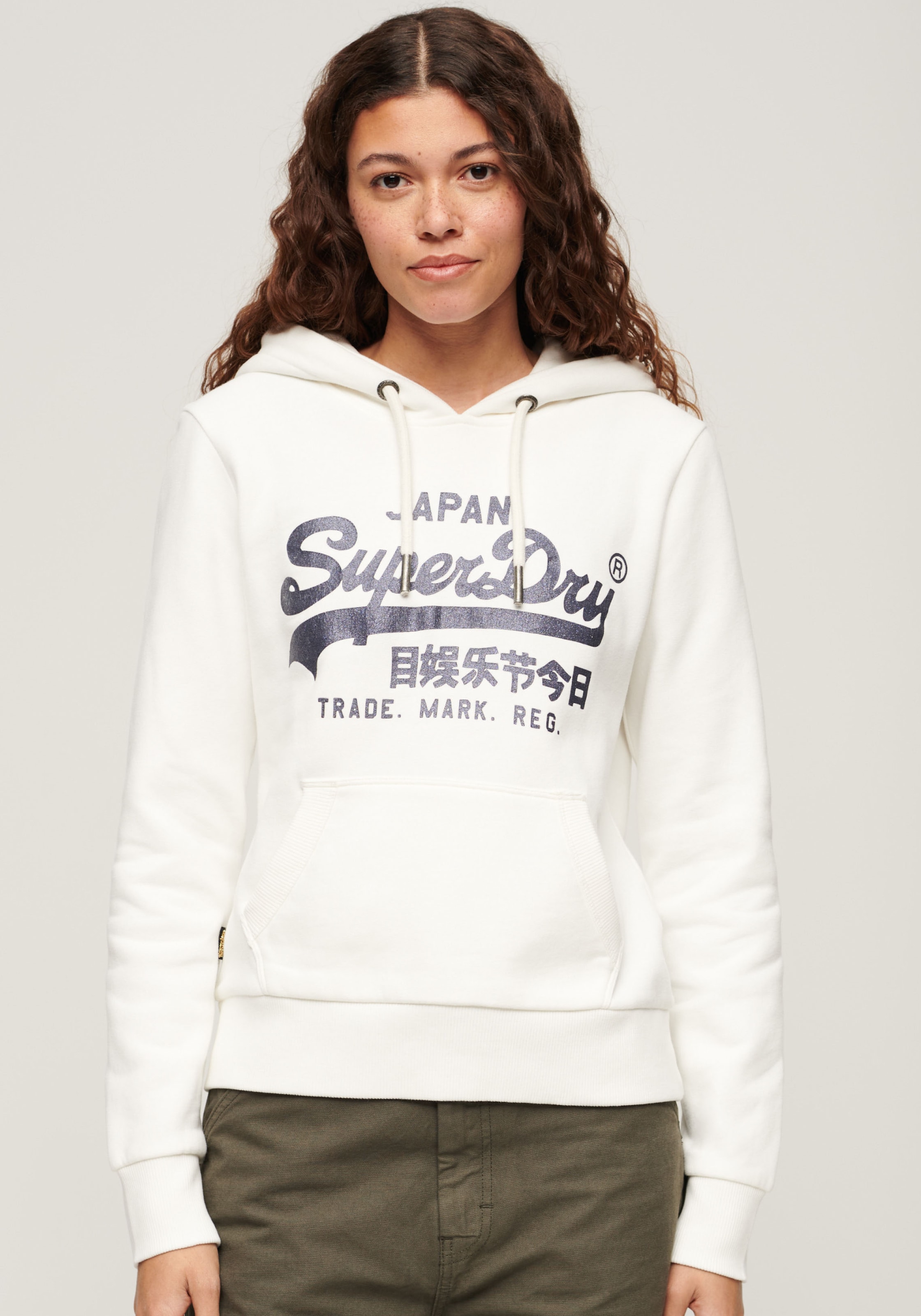 Superdry Kapuzensweatshirt »METALLIC VL GRAPHIC HOODIE«