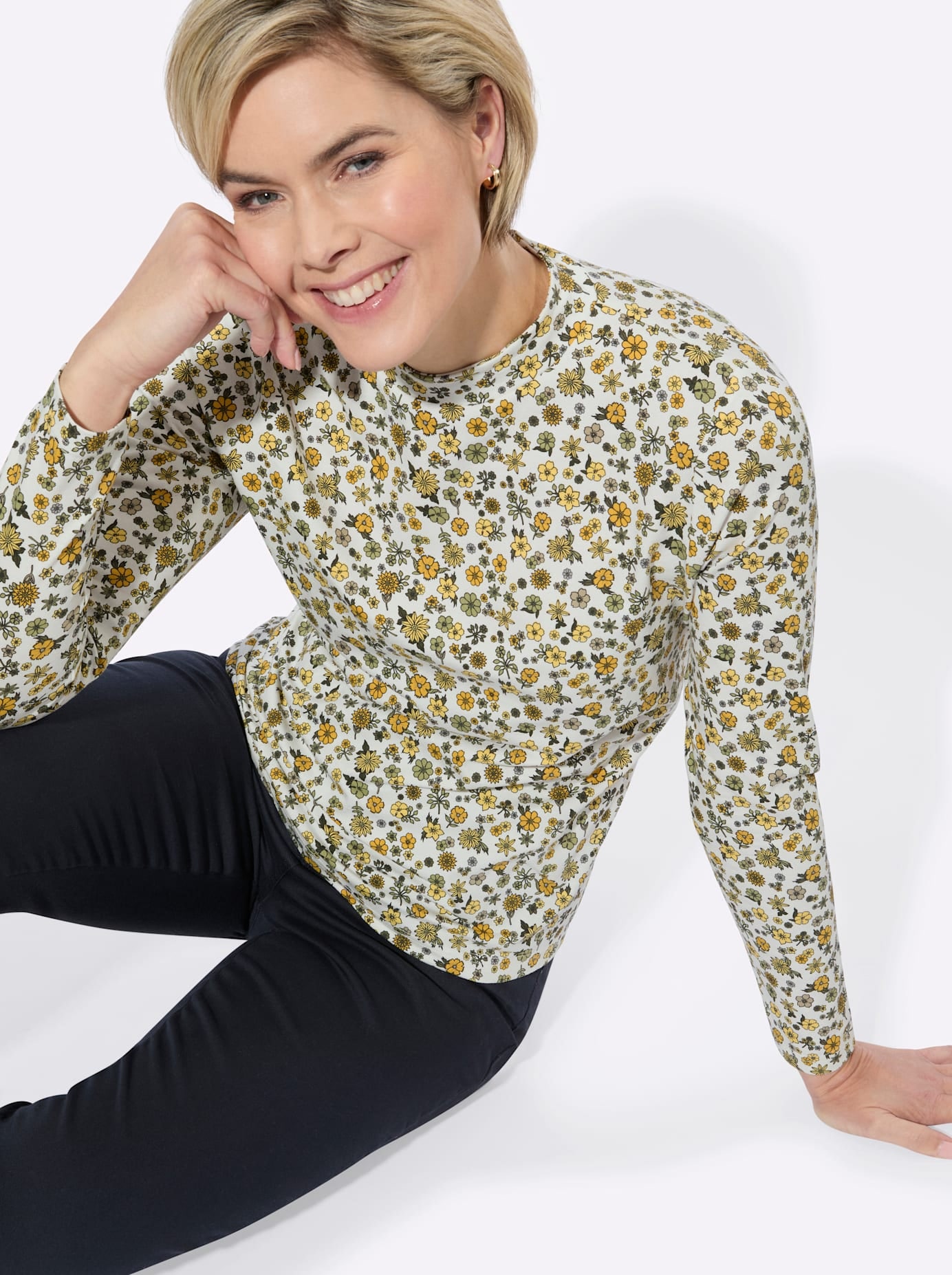 Classic Basics Stehkragenshirt »Stehkragen-Shirt« 1