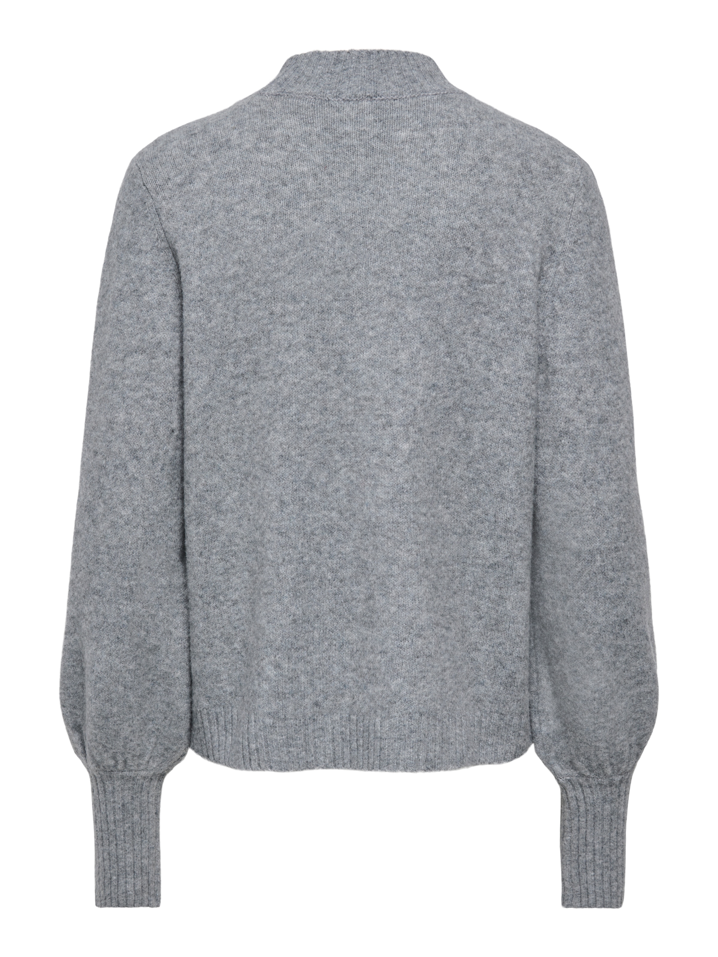 ONLY Strickpullover »ONLBEAUTY LS HIGH NECK EMB KNT« Materialmix mit Wolle und Stretch, regular fit