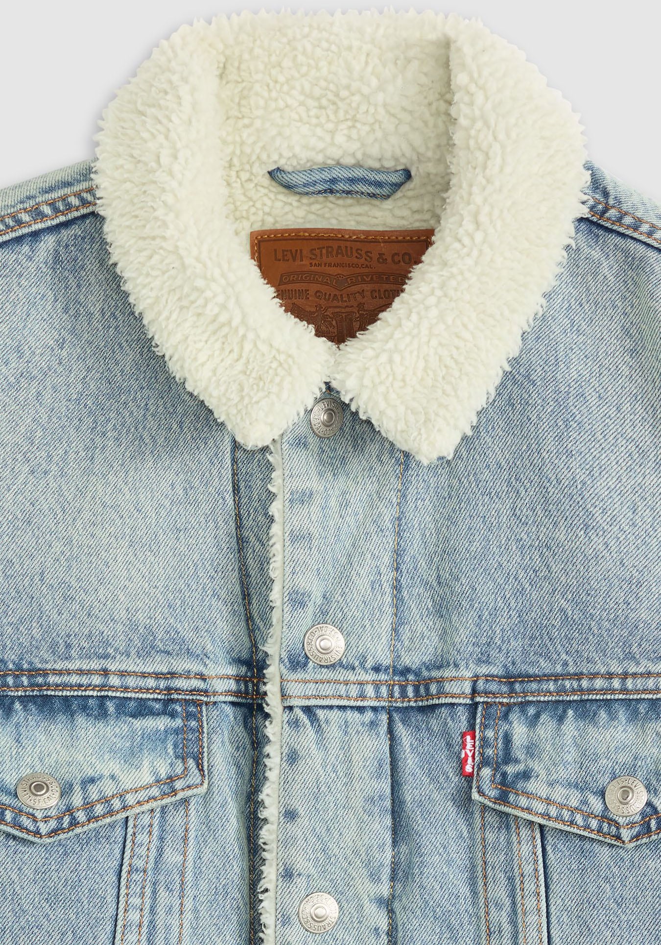 Levi's® Veste courte »SHERPA« mit Sherpa Fütterung