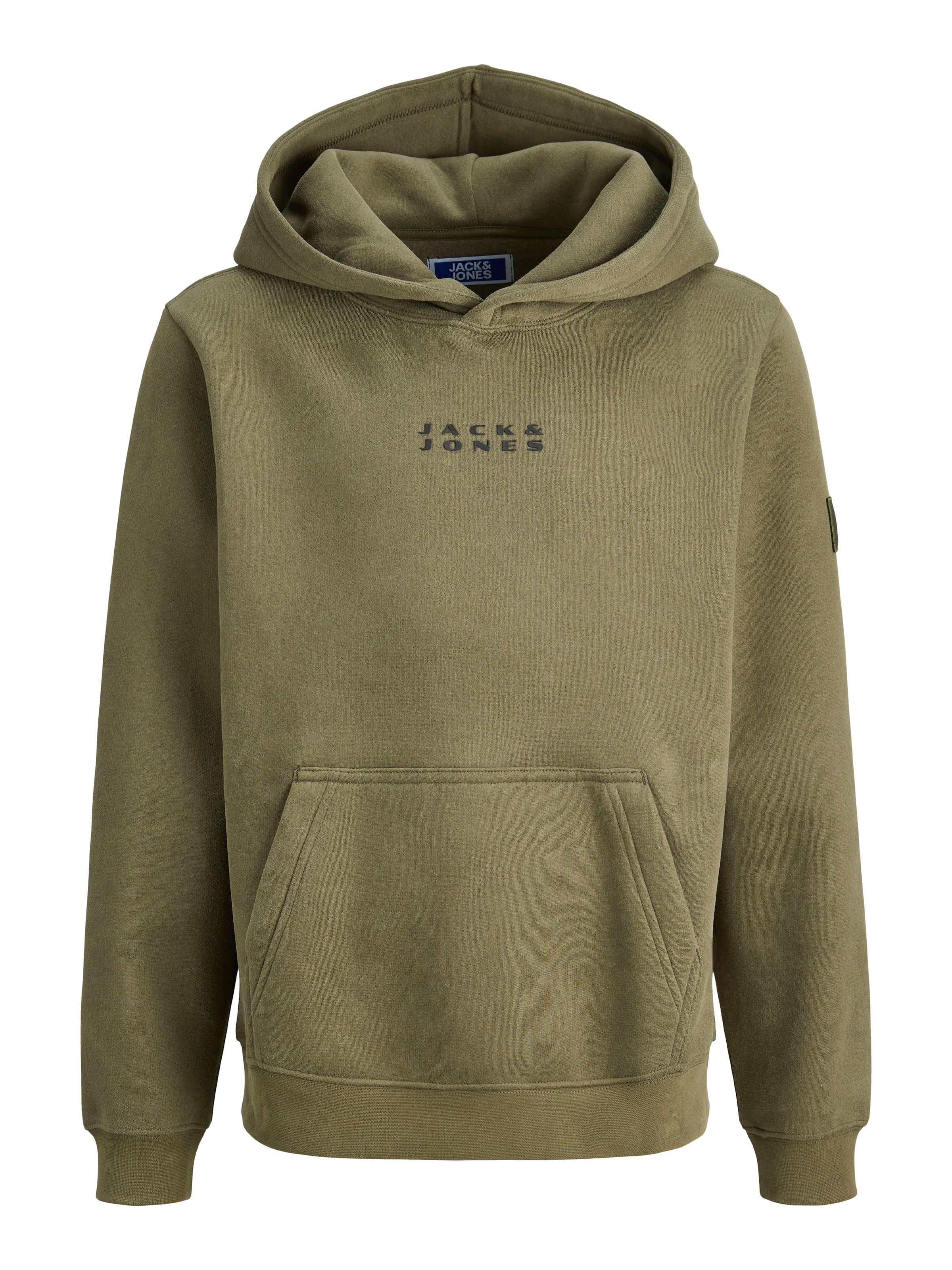 Jack & Jones Junior Sweat à capuche »JCOPOINT SWEAT BADGE HOOD JNR«