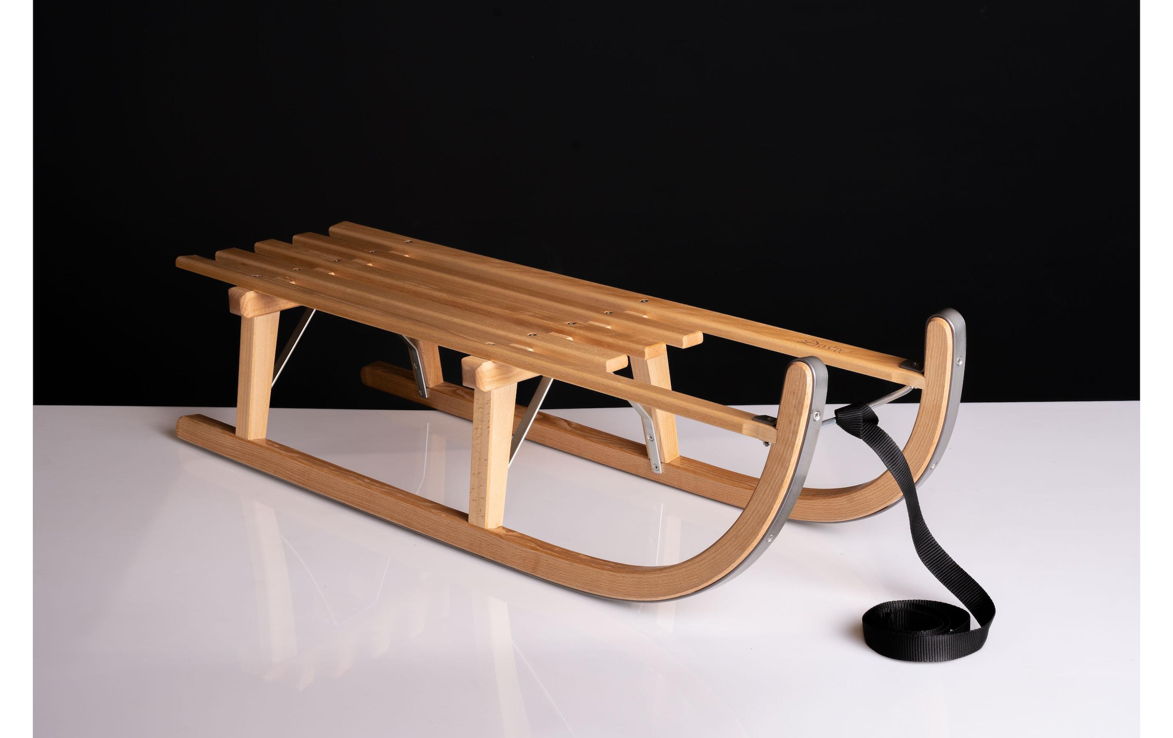   Traîneau de Davos »3R CH Buchenholz 100 cm«