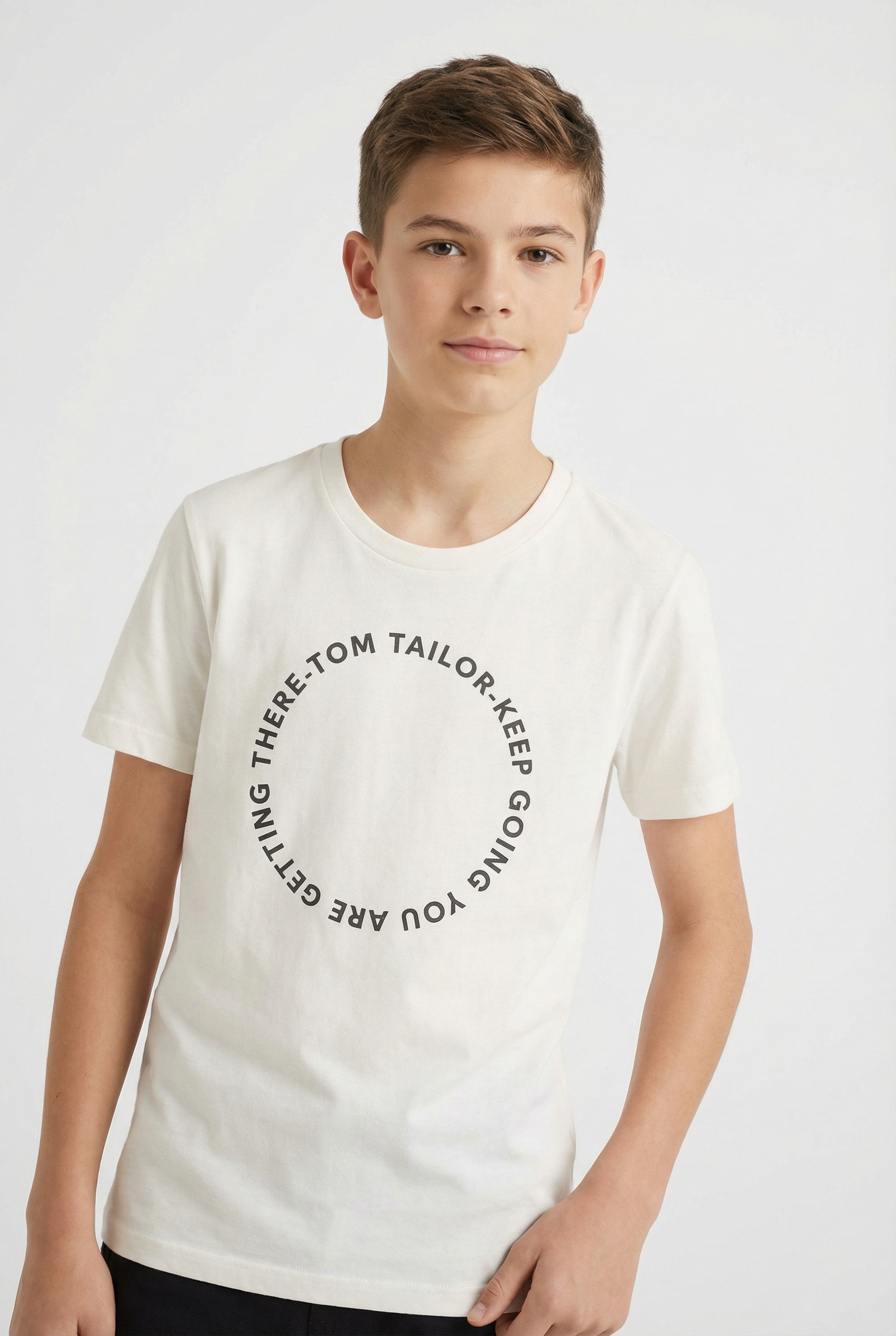 TOM TAILOR T-Shirt Packung, 2 tlg. 2er Pack mit Print