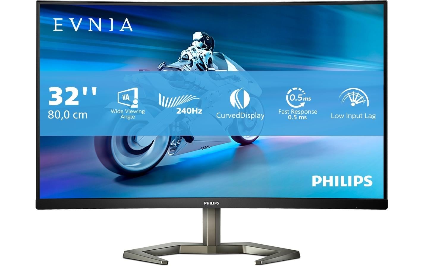 Image of Philips Curved-Gaming-Monitor "32M1C5200W/00" 79,69 cm/31,5 ″ 1920 x 1080 px Full HD