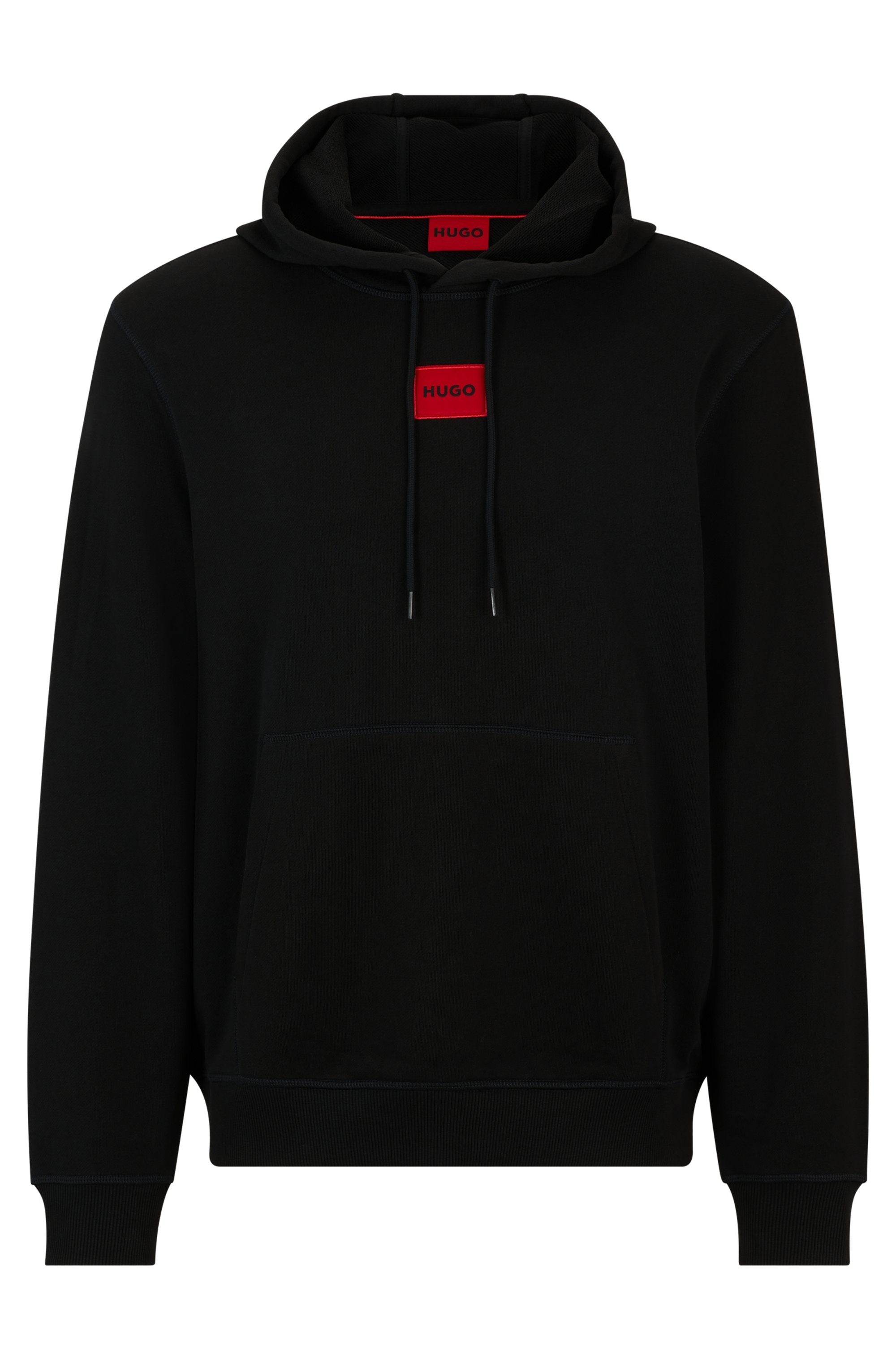 HUGO Sweat à capuche »Daratschi«, Kapuze mit Kordelzug, Regular Fit Kängurutasche, HUGO Weblabel

