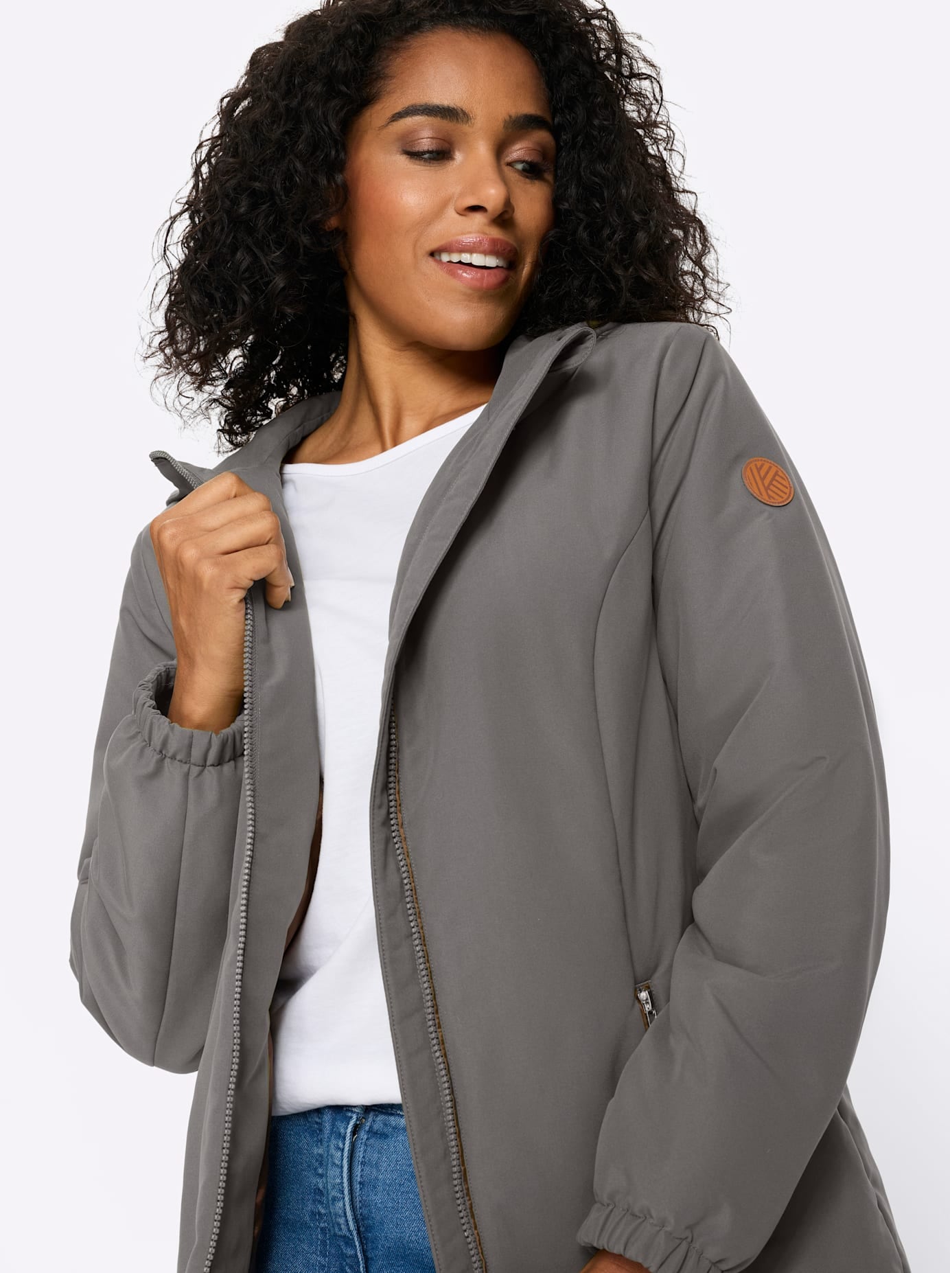 Classic Basics Veste longue avec capuche