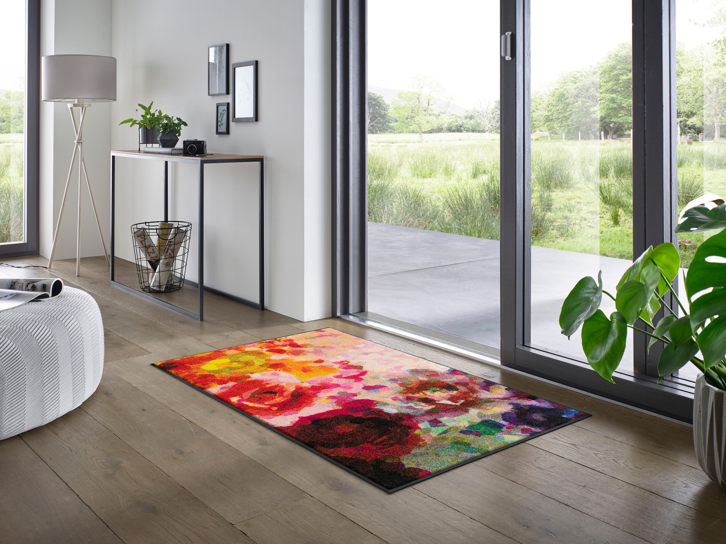 wash+dry by Kleen-Tex Teppich »Colour Blast«, rechteckig, 7 mm Höhe