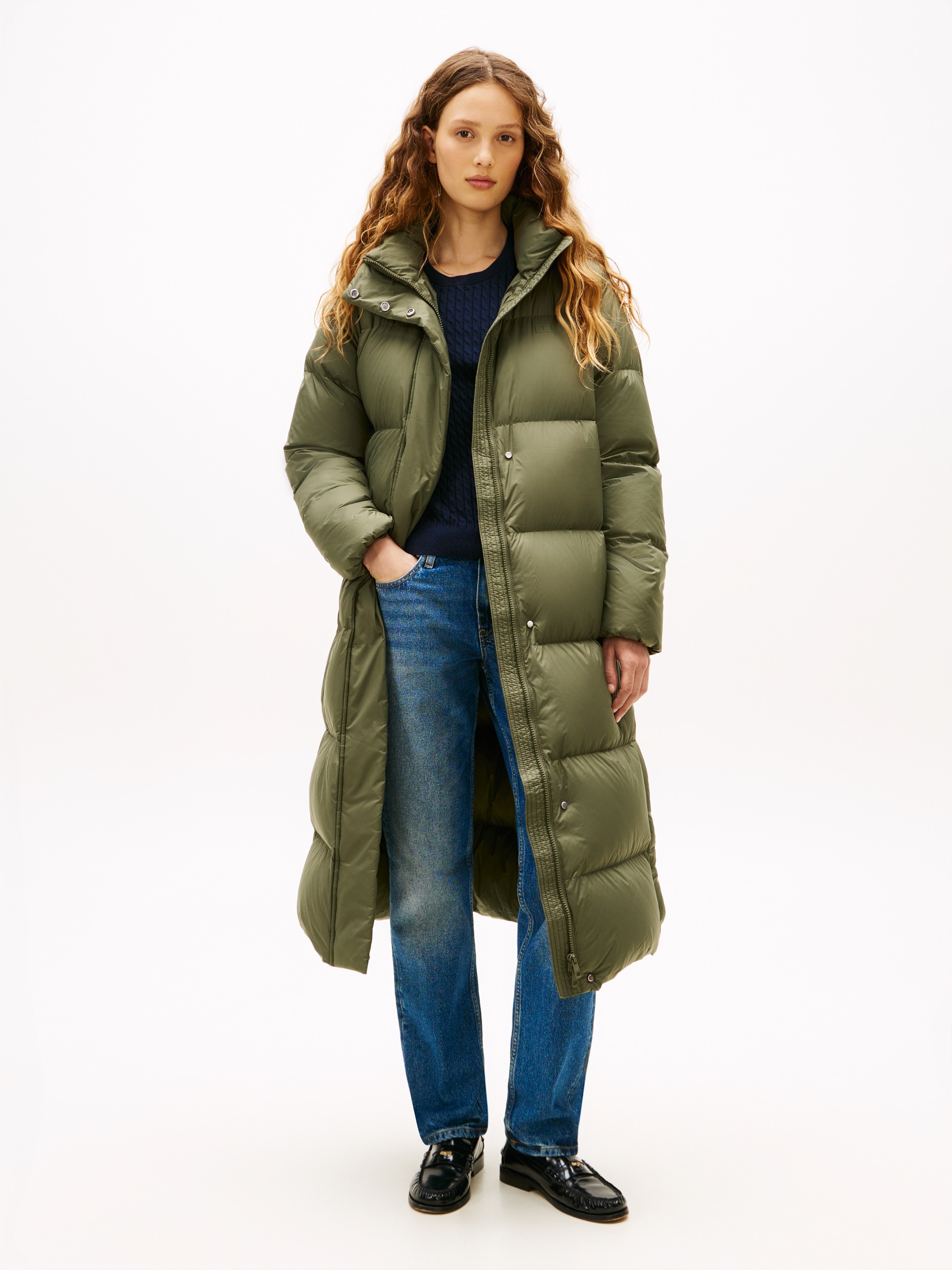 Image of Tommy Hilfiger Daunenmantel "MODERN DOWN REG MAXI COAT" mit wärmenden Daunen gefüttert