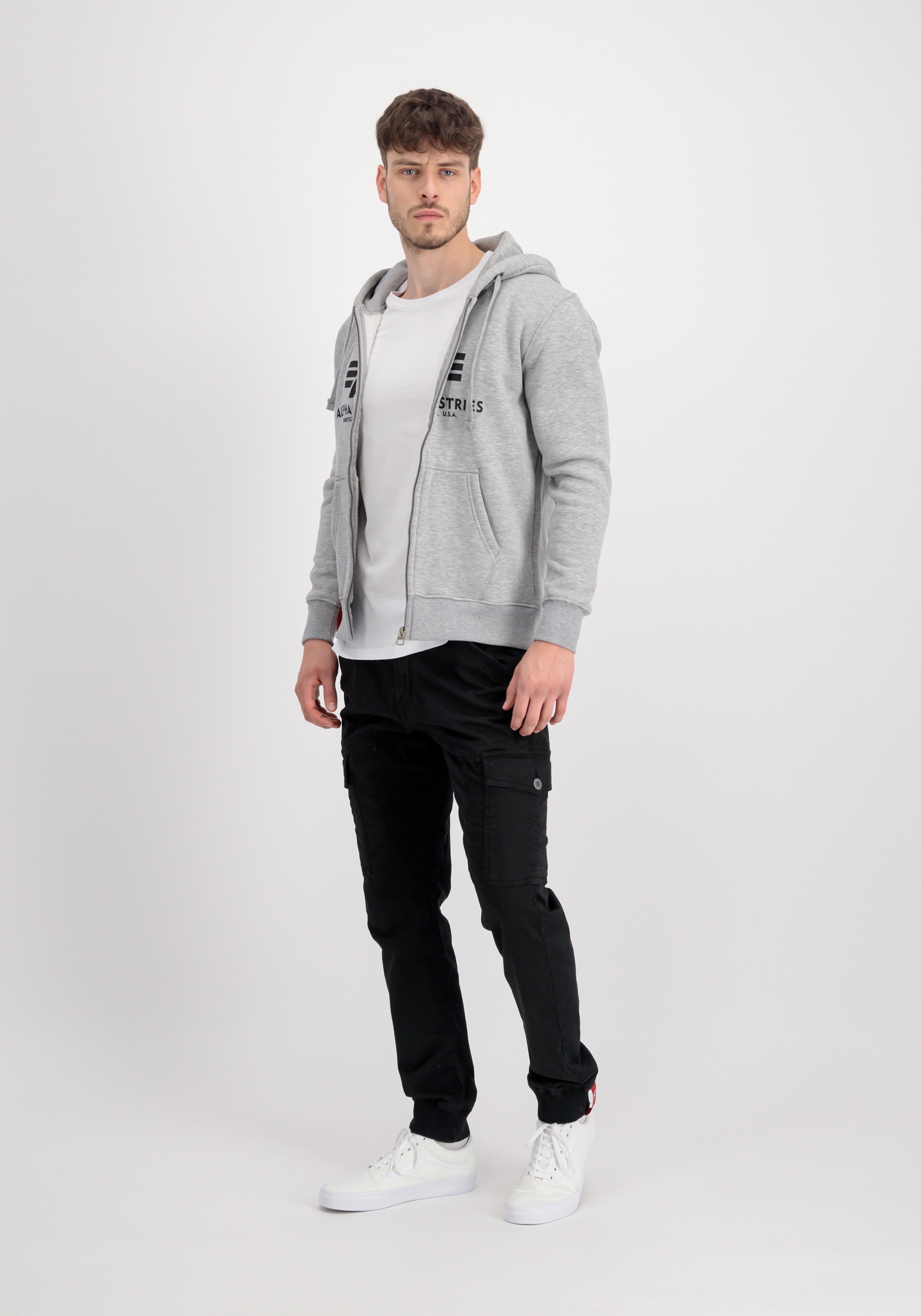 Image of Alpha Industries Hoodie "Basic Zip Hoodie BL"