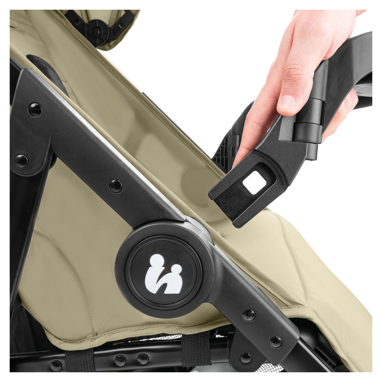 Hauck Kinder-Buggy »Shop N Care, Olive« 22 kg bis 22 kg belastbar; kompatibel mit Babyschale