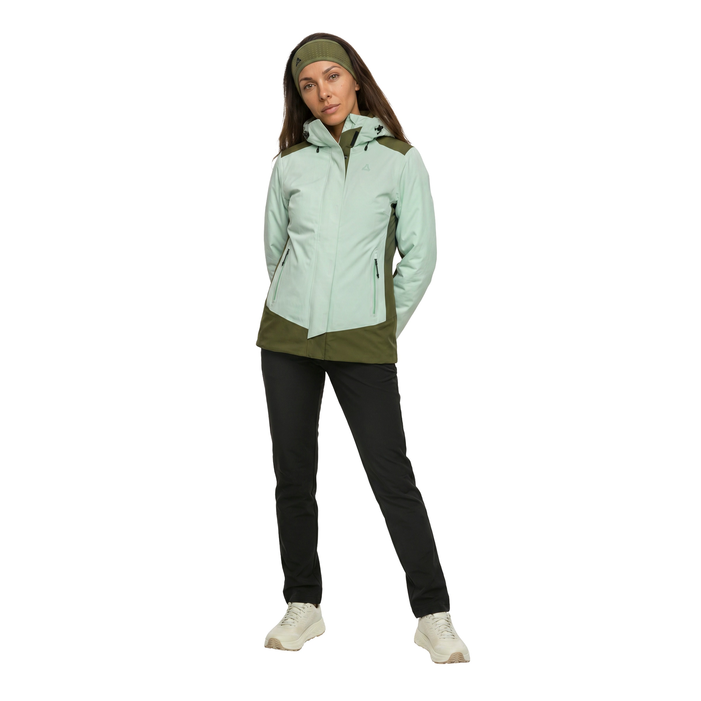 Schöffel Veste fonctionnelle 3 en 1 »3in1 Jacket Style Refoca WMN« 2 cuis tlg. Construction en 2 parties, style sportif, en polyamide