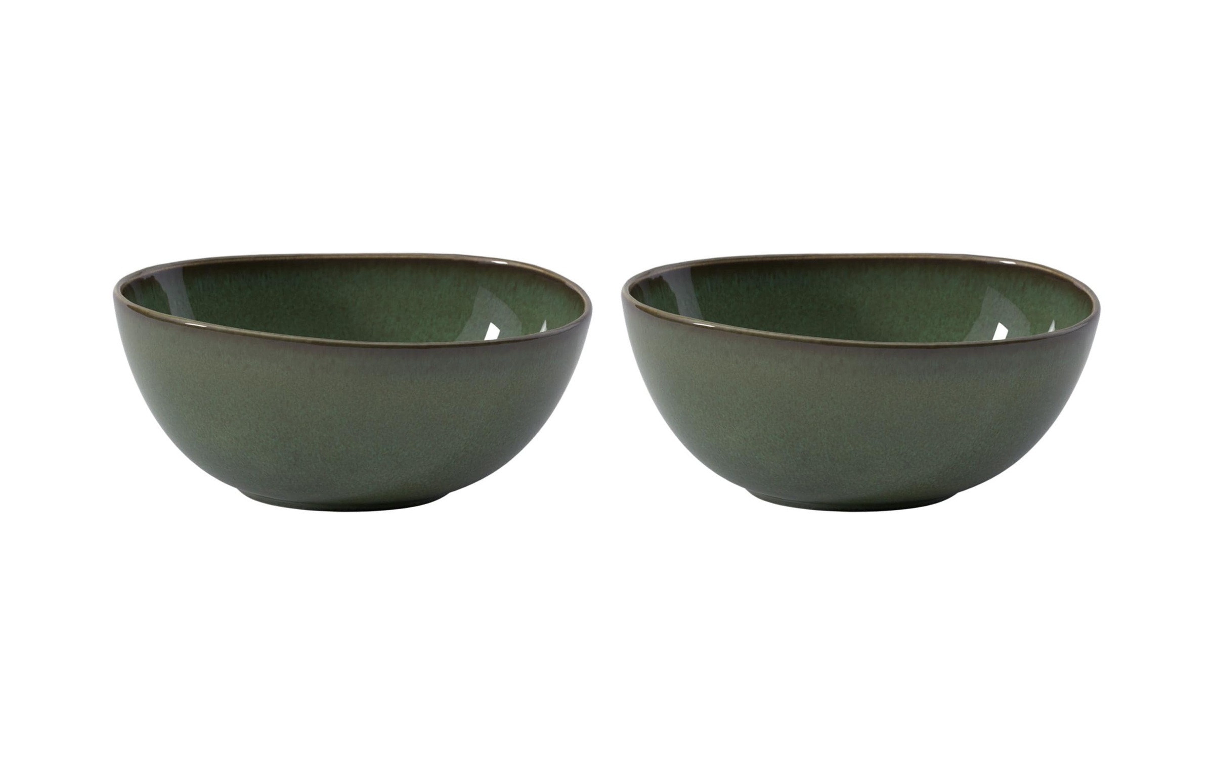 Image of Villeroy & Boch Salatschüssel "Lave 2 Stück," aus Steingut