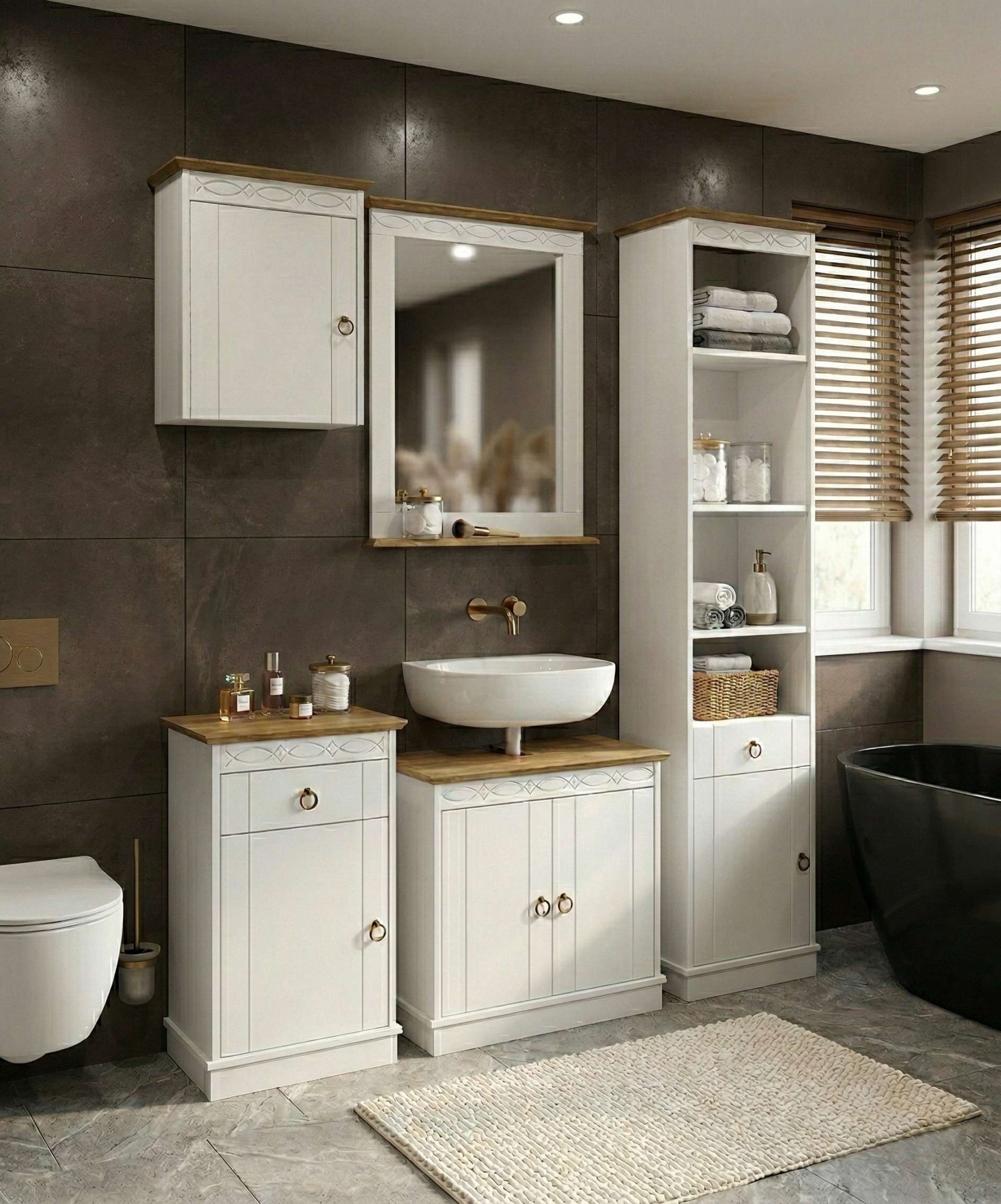 GOODproduct Spiegel »Indra« Rahmen aus massiver Kiefer, FSC®-zertifiziert