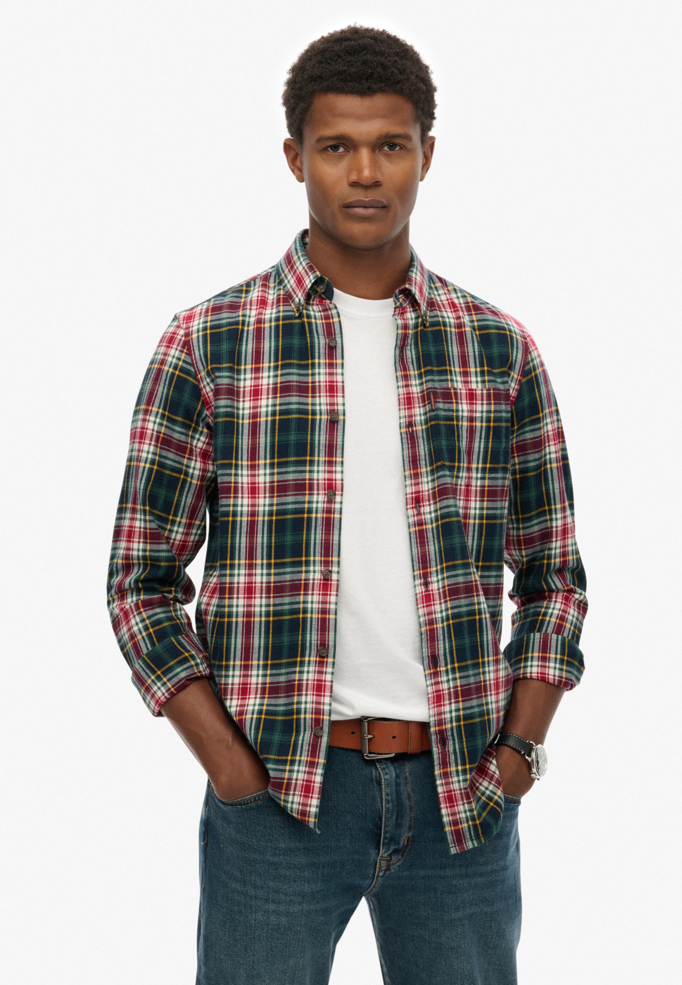 Image of Superdry Langarmhemd "VINTAGE CHECK SHIRT"