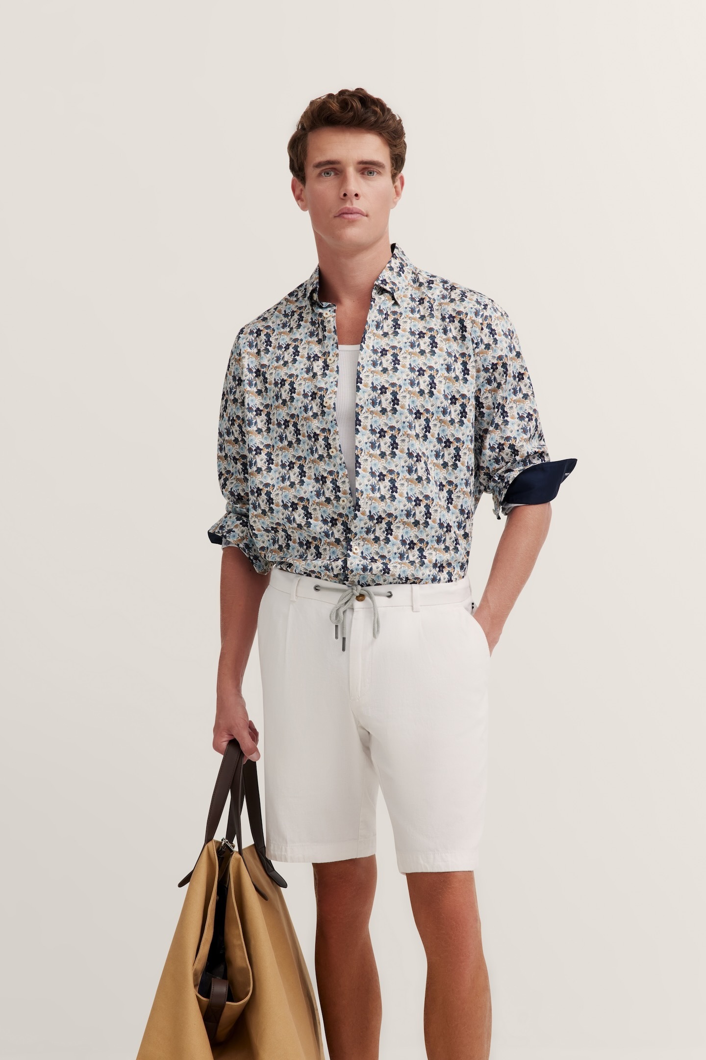 Image of bugatti Langarmhemd mit Button-Down-Kragen