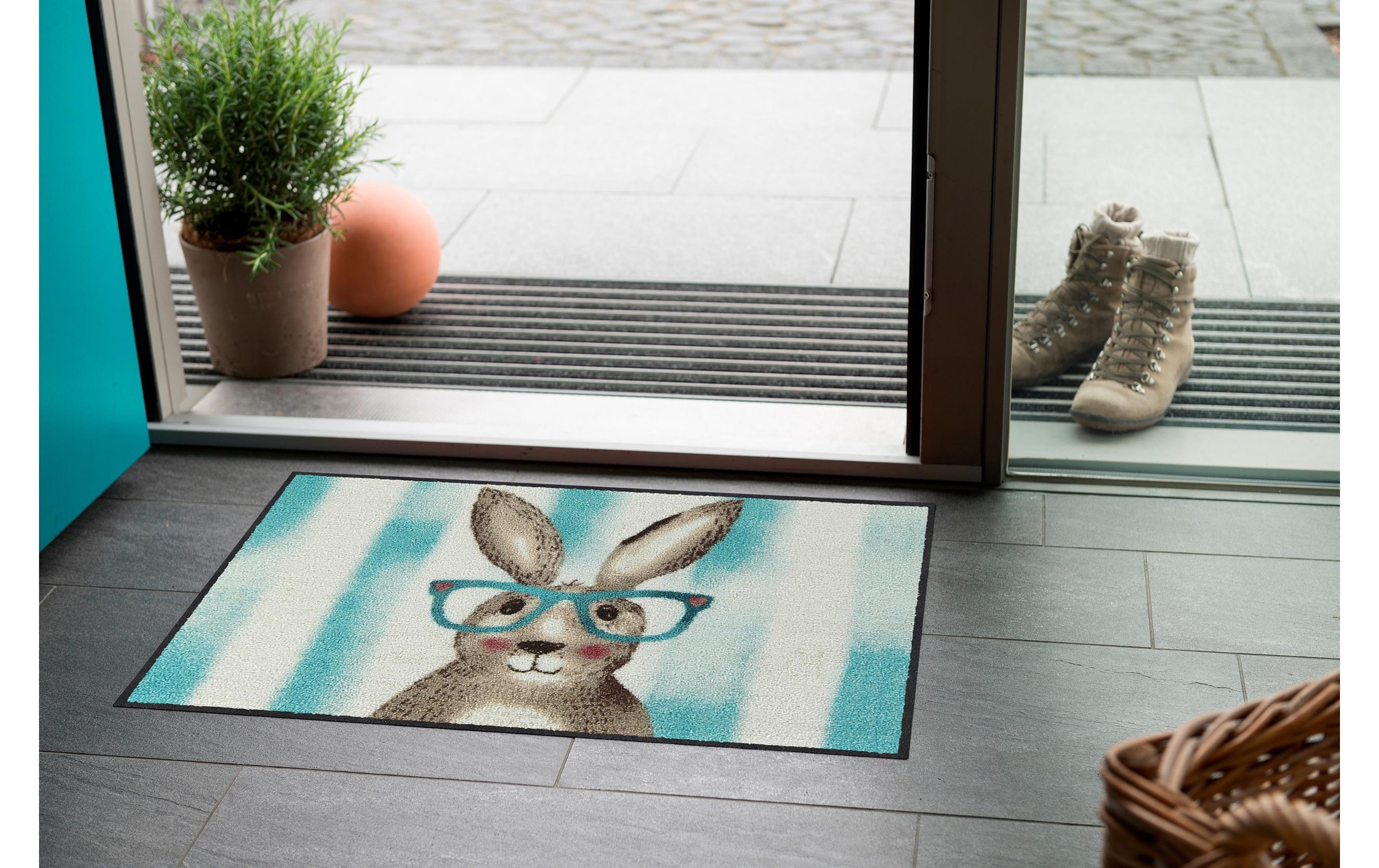 Salonloewe Fussmatte »Smart Rabbit 50 cm x 75 cm«