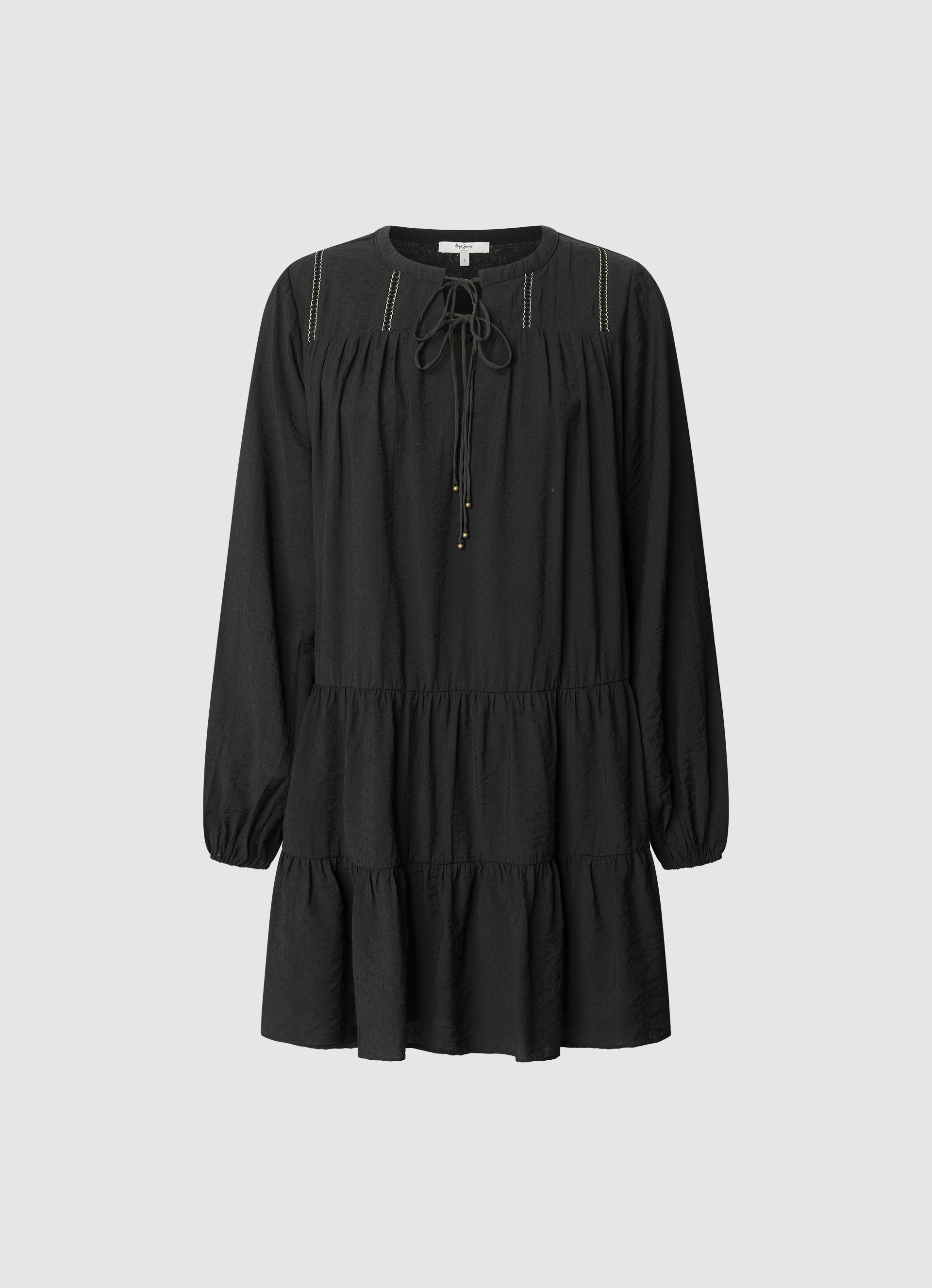 Pepe Jeans Tunikakleid »PAULE DRESS«, mit Stufenschnitt