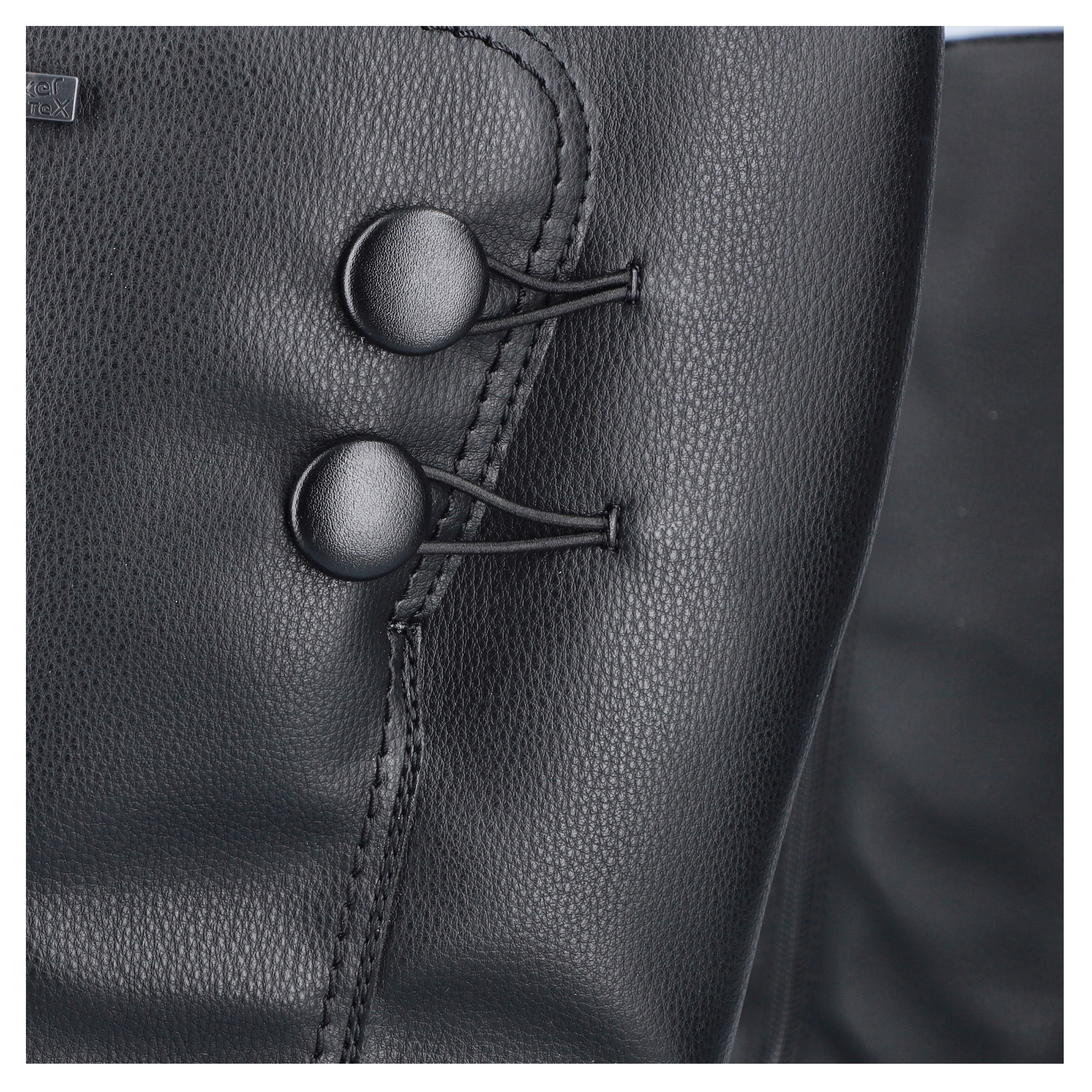 Rieker Winterstiefel, Langschaftstiefel, Keilabsatz, mit Warmfutter und Reissverschluss