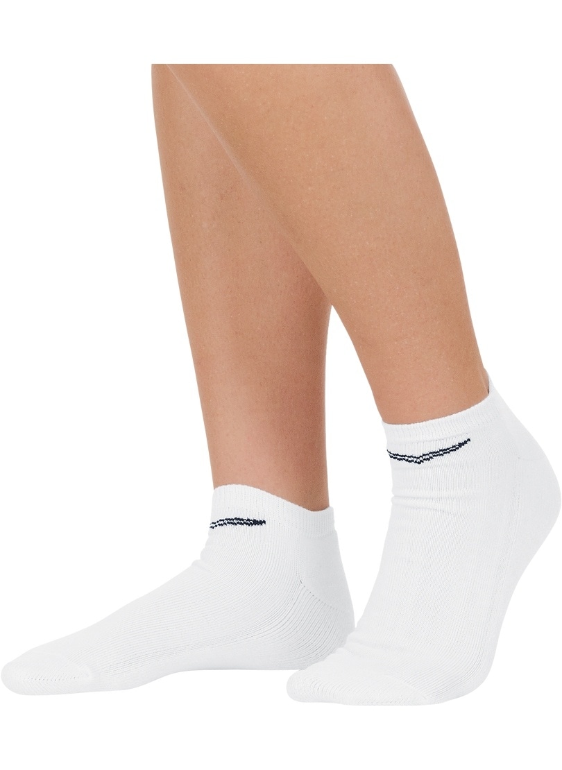 Trigema Füsslinge »TRIGEMA Sneaker-Socken im Doppelpack«, (2 Paar)