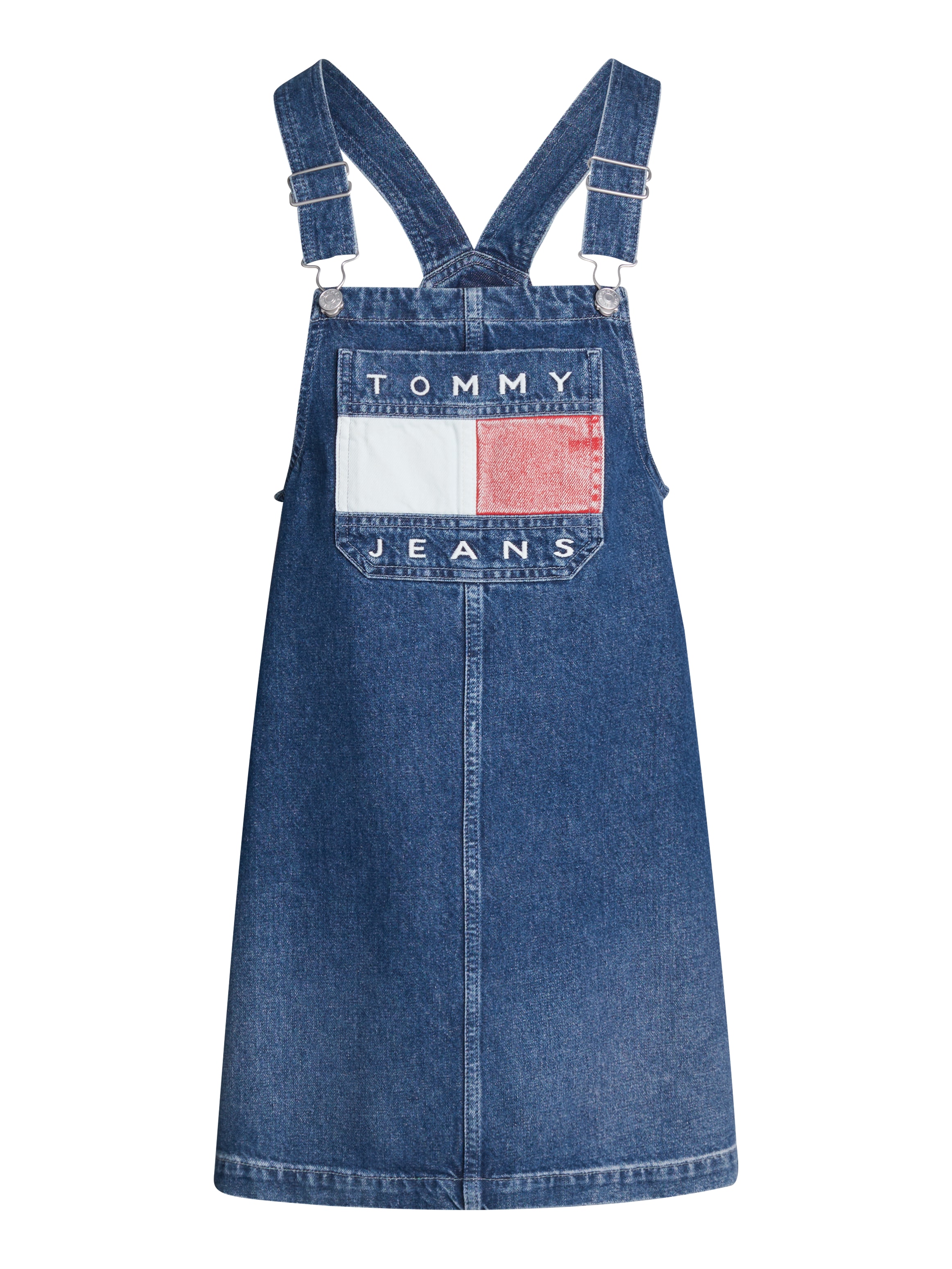 Tommy Jeans Curve Latzkleid »PINAFORE DRESS DH6031 EXT«, in Grossen Grössen
