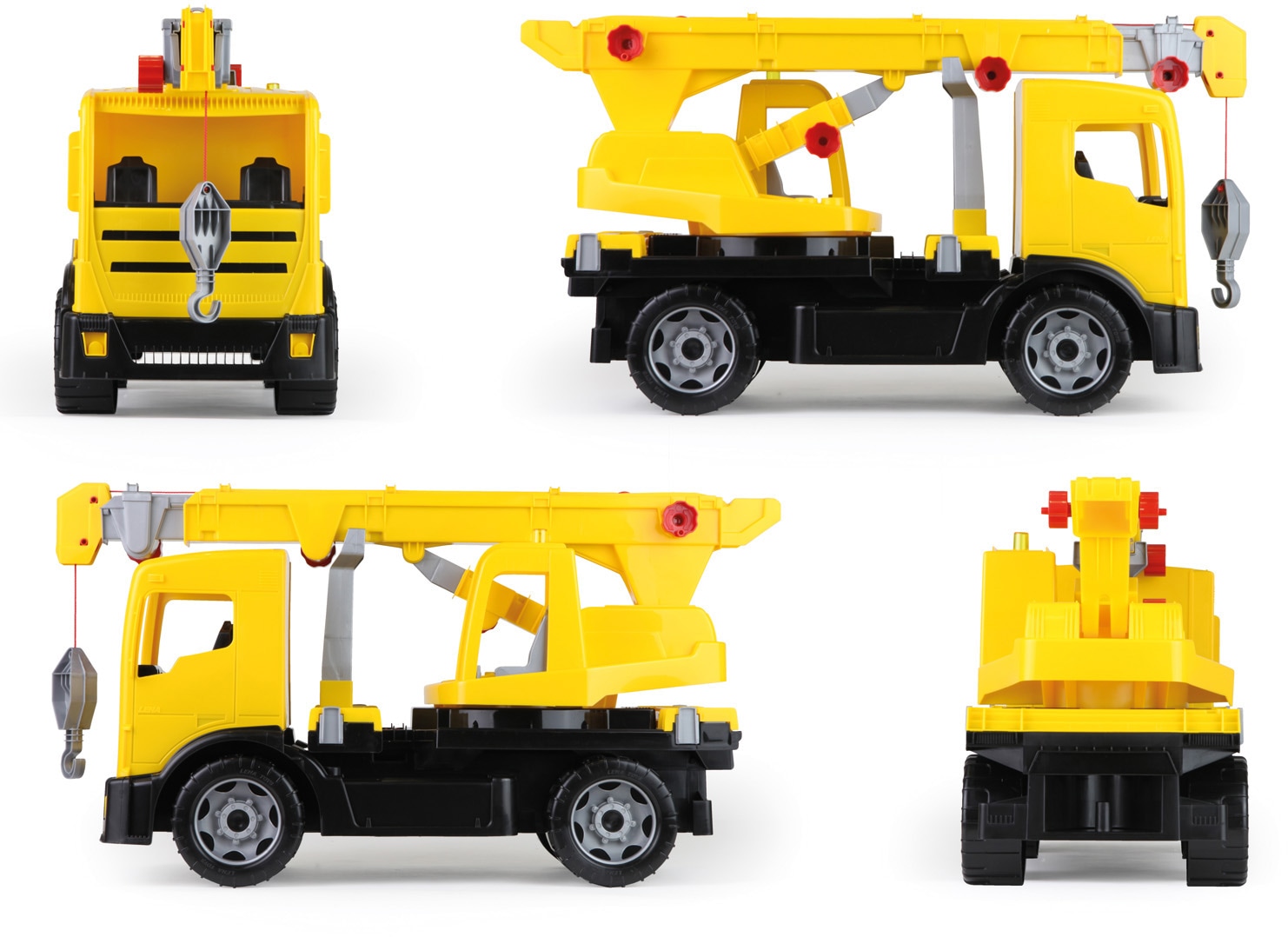 Lena® Jouet ambulance »Giga Trucks, gelb-schwarz« Made in Europe