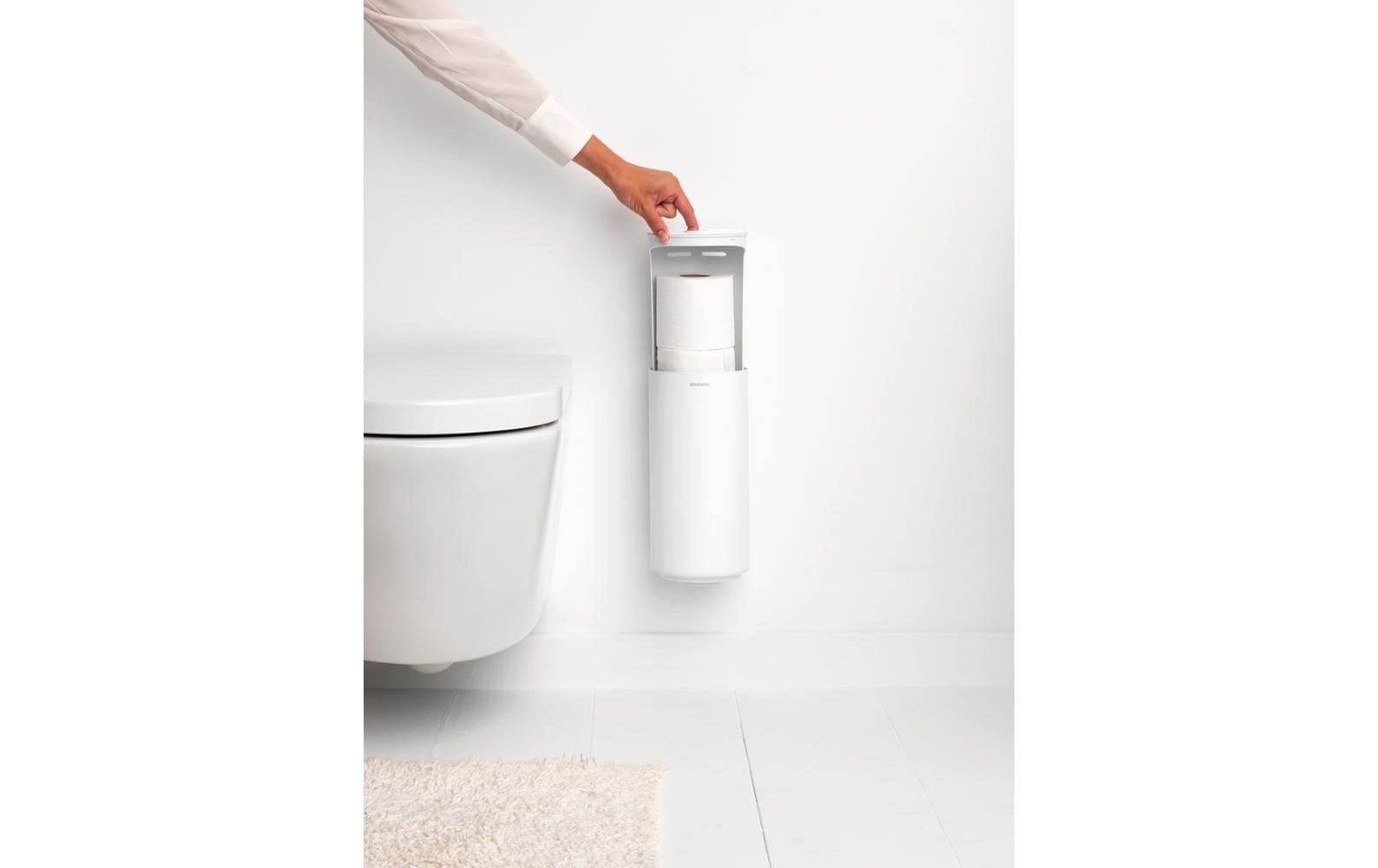 Brabantia Toilettenpapierhalter »Mindset Weiss«