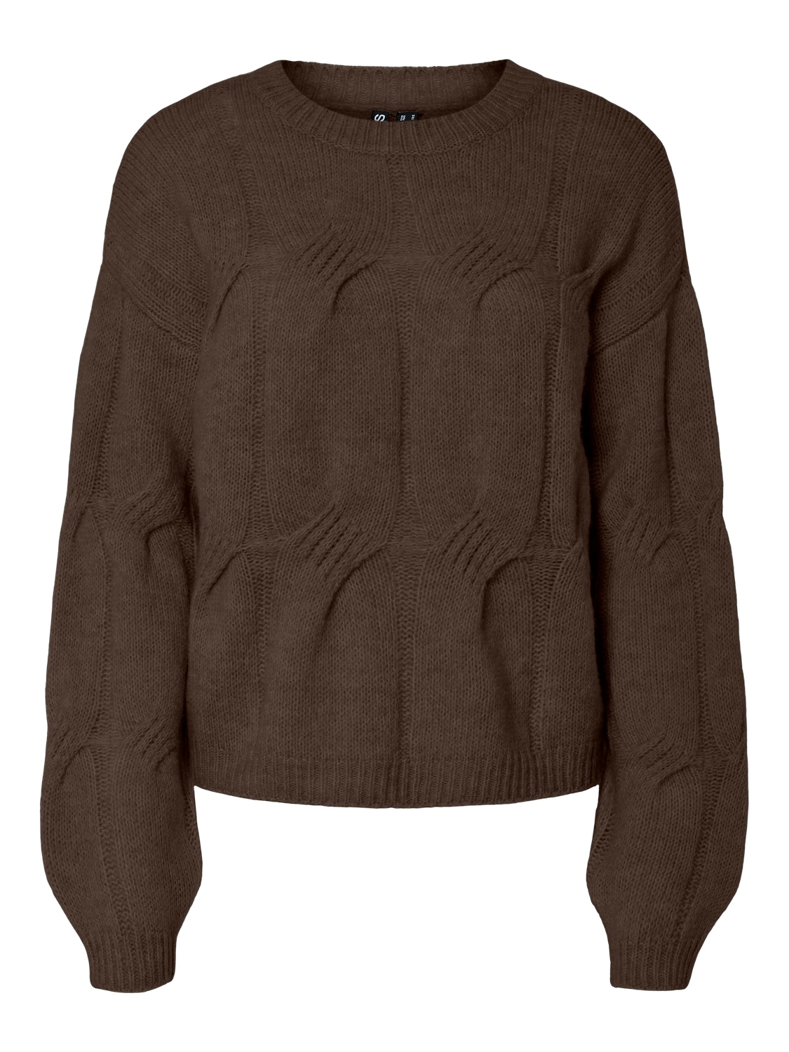 pieces Pull en tricot »PCJENNA LS O-NECK CABLE KNIT NOOS BC«