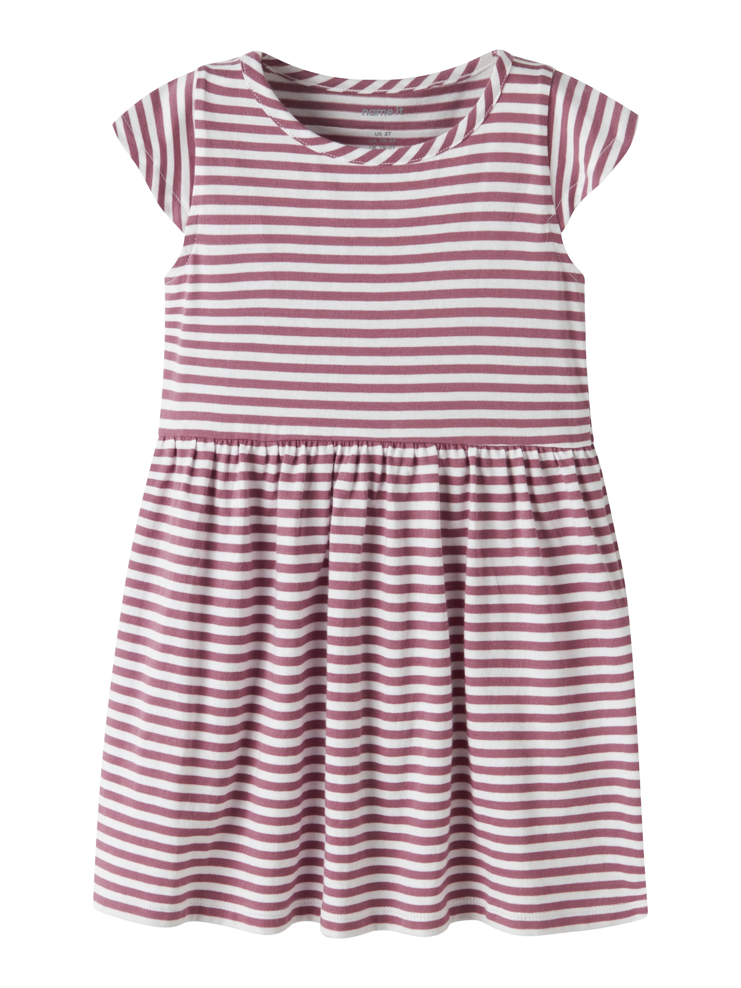 Image of Name It Minikleid "NMFVINANNA CAPSL DRESS" Baumwolle, regular fit