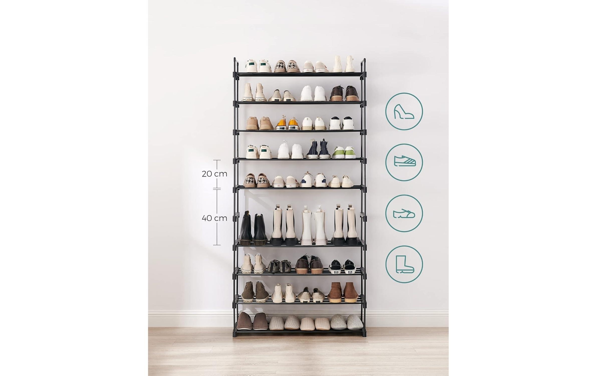 SONGMICS Schuhregal »92 x 194 cm«