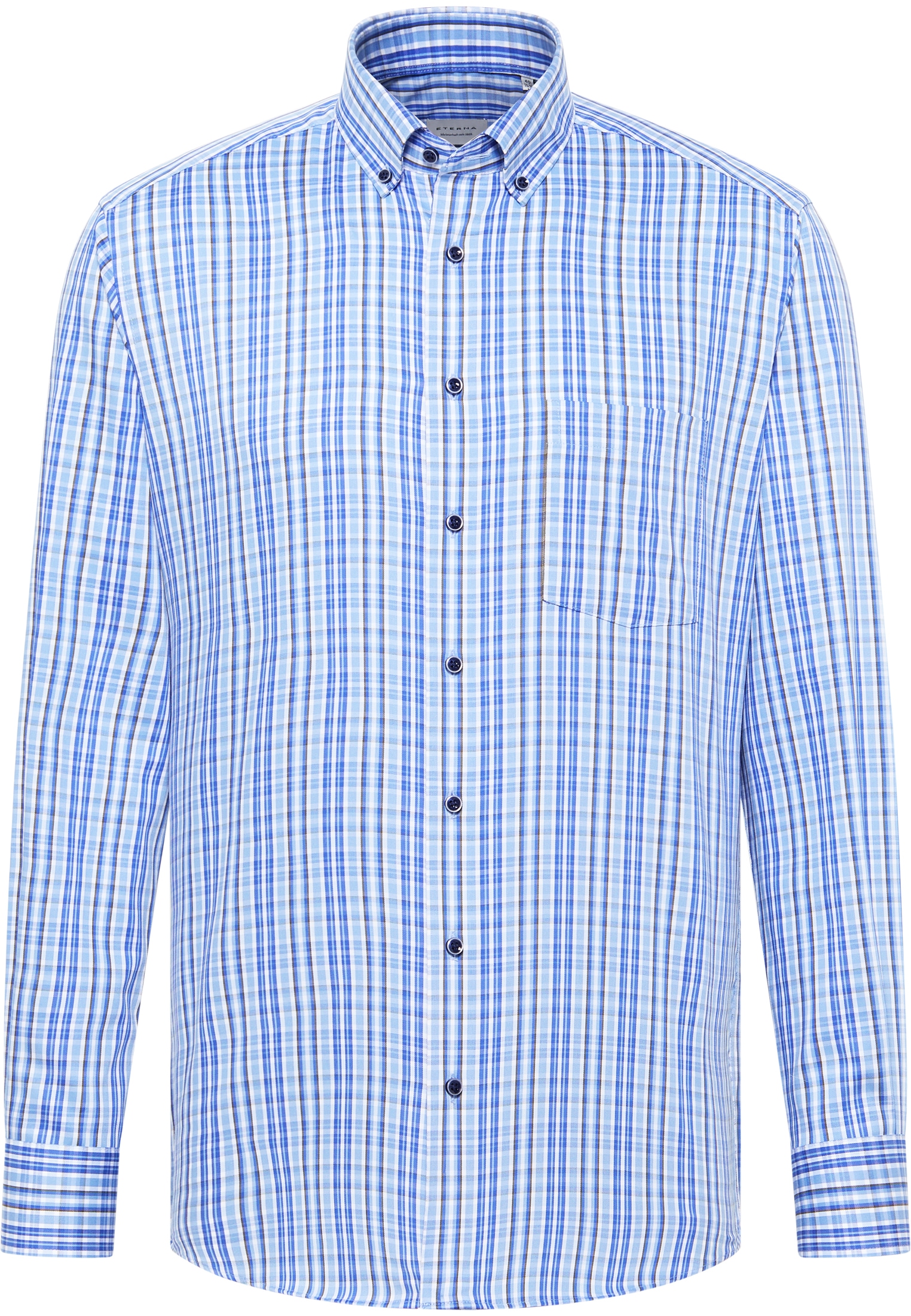 Eterna Chemise à manches longues »MODERN FIT« NON IRON (sans repassage)