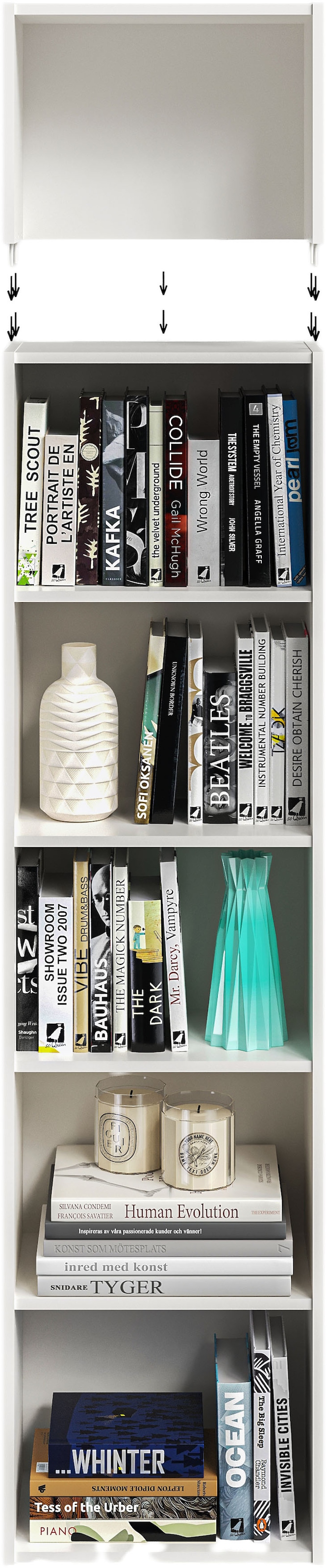 FMD Étagère de la nacelle »Bitz« mit melaminharzbeschichteter, kratzfester Oberfläche