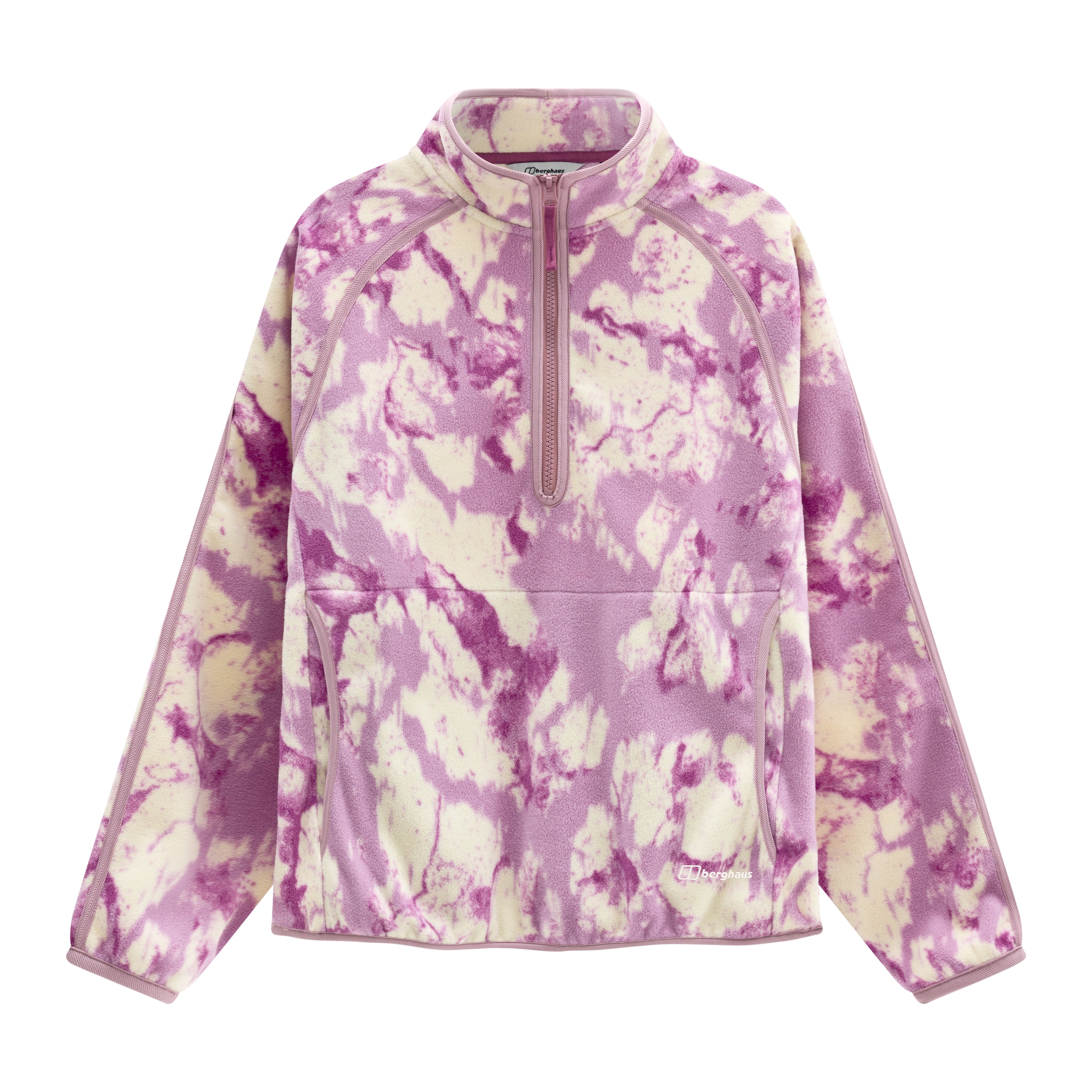 Berghaus Pull en maille polaire »BAMBURGH HZ FLEECE AF« aus Polyester, mit Rundhalsausschnitt, für Sportmode und Outdoormode