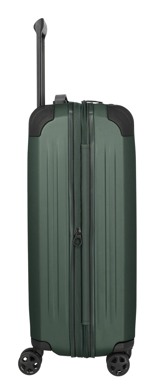 travelite Kit trolley »DYNAMIIC 3-teilig Hartschale« coque rigide ABS et extension de volume