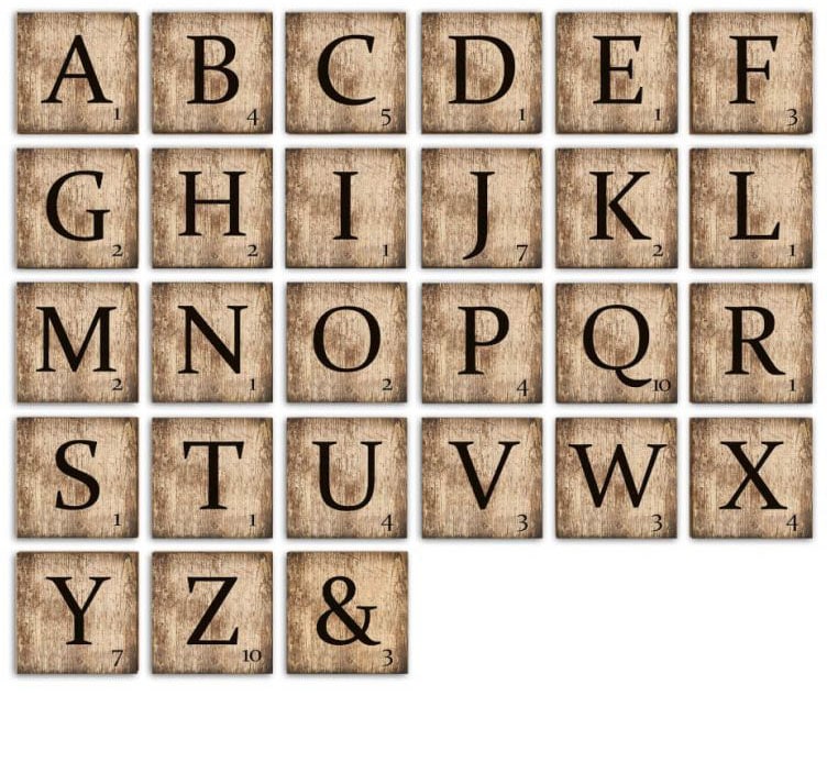 Wall-Art Deko-Buchstaben »Scrabble Deko Buchstaben 20cm« jetzt kaufen