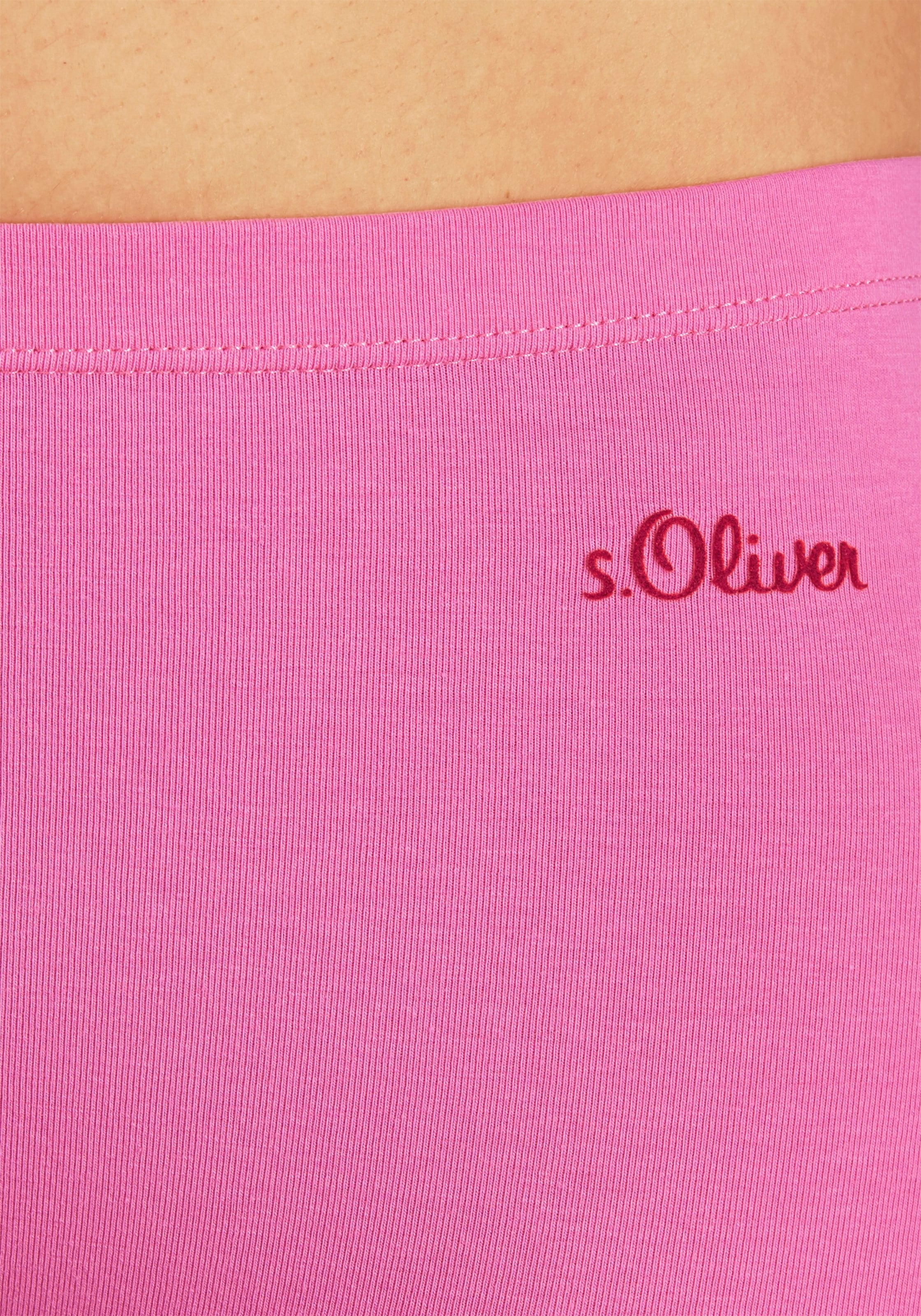 aus St.), Baumwoll-Qualität 3 ♕ Panty, kaufen s.Oliver elastischer versandkostenfrei (Packung,