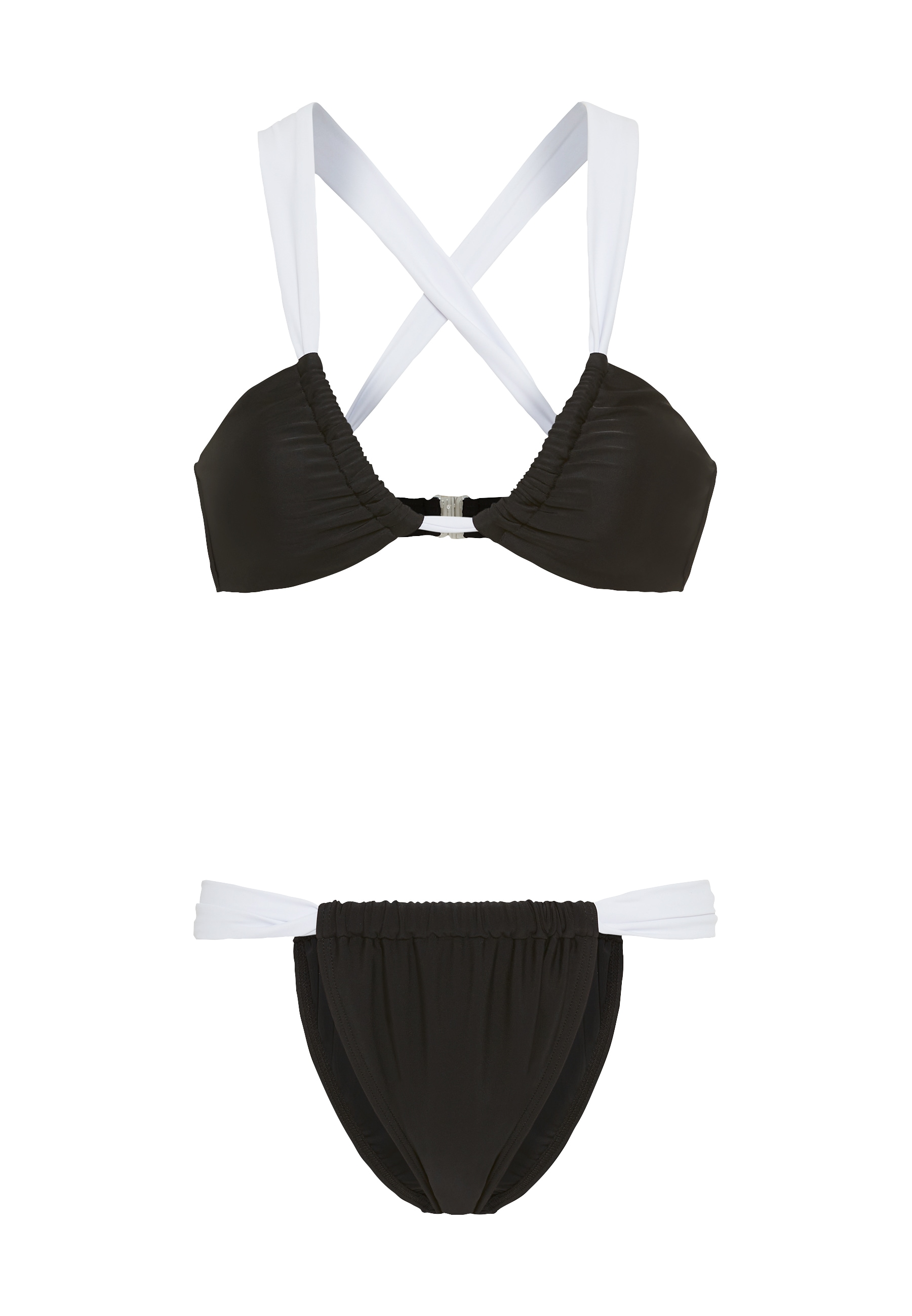 LSCN by LASCANA Triangel-Bikini, mit kontrastfarbigen Details