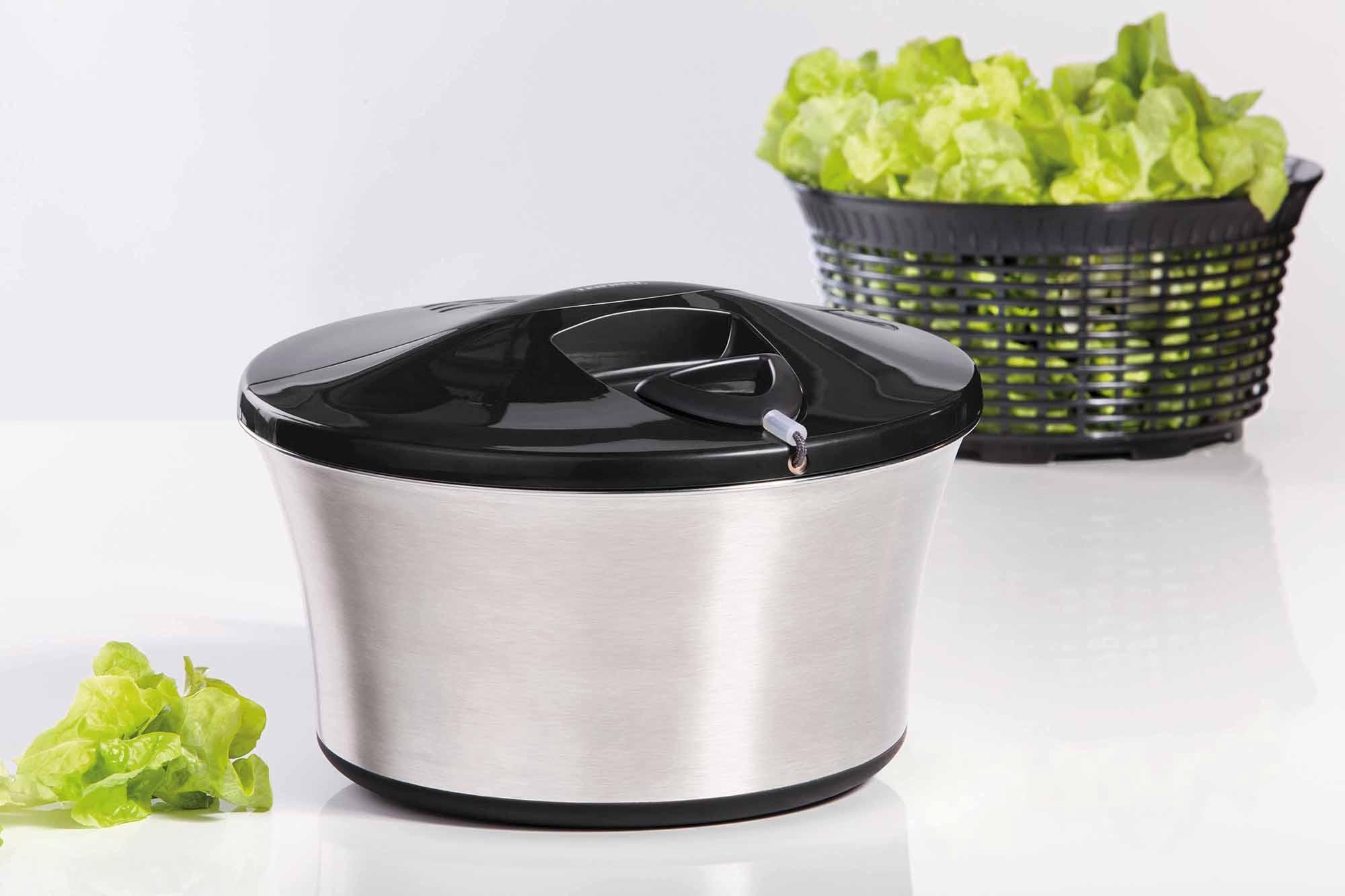 Leifheit Salatschleuder »23241«, Edelstahl,Ø 27,5 cm, Inhalt 5 Liter finden auf Ackermann.ch