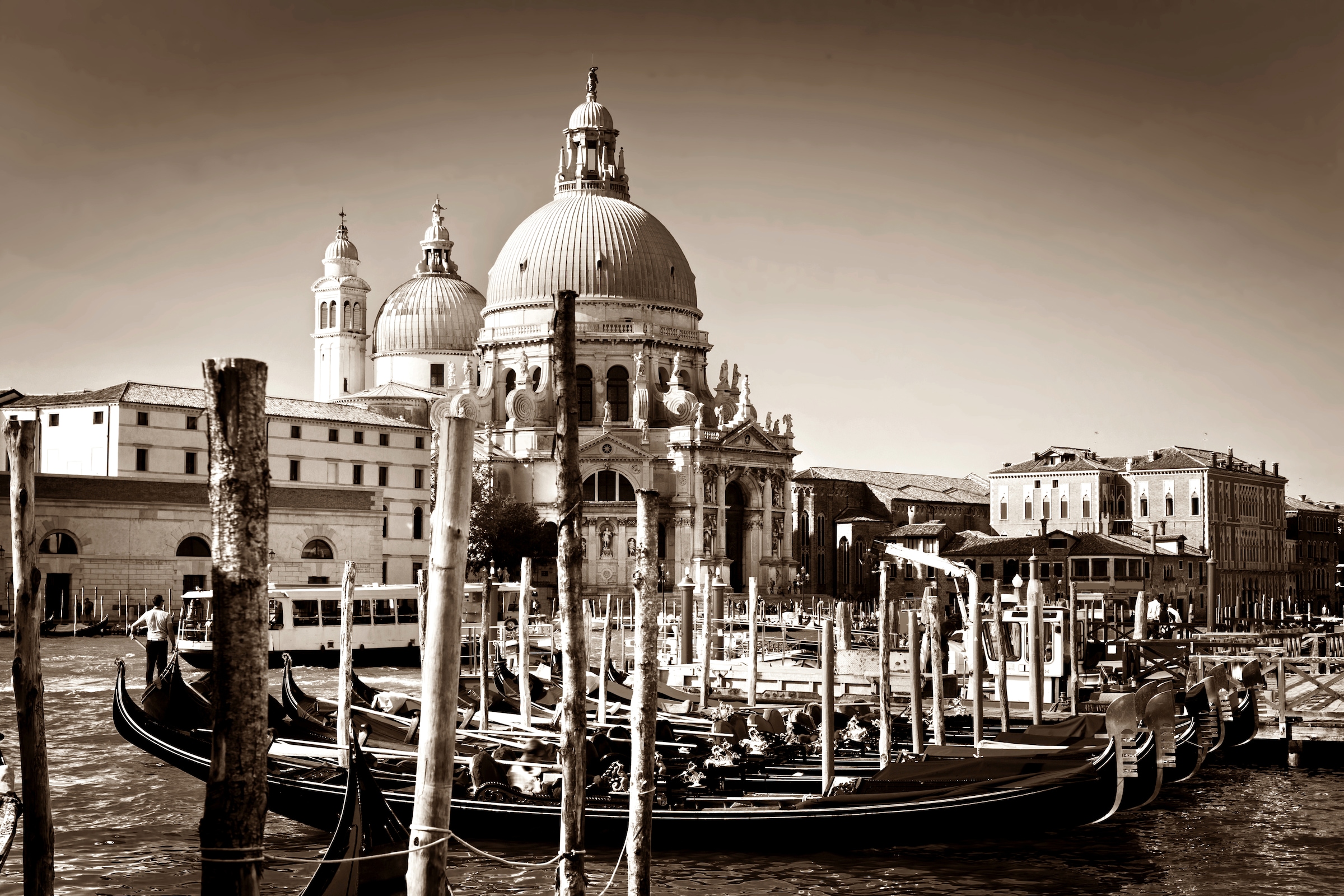 Image of Papermoon Fototapete "Venedig Sepia"