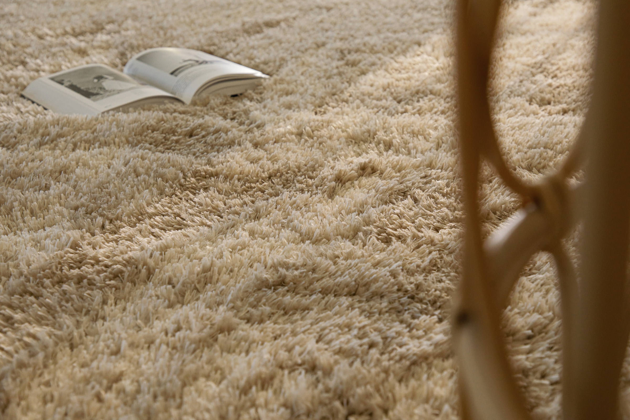 Esprit Tapis à poils longs »YOGI  ESP-096« Rond 50 mm Höhe flauschiger weicher Flor, 100% recyceltem PET, Wohnzimmer