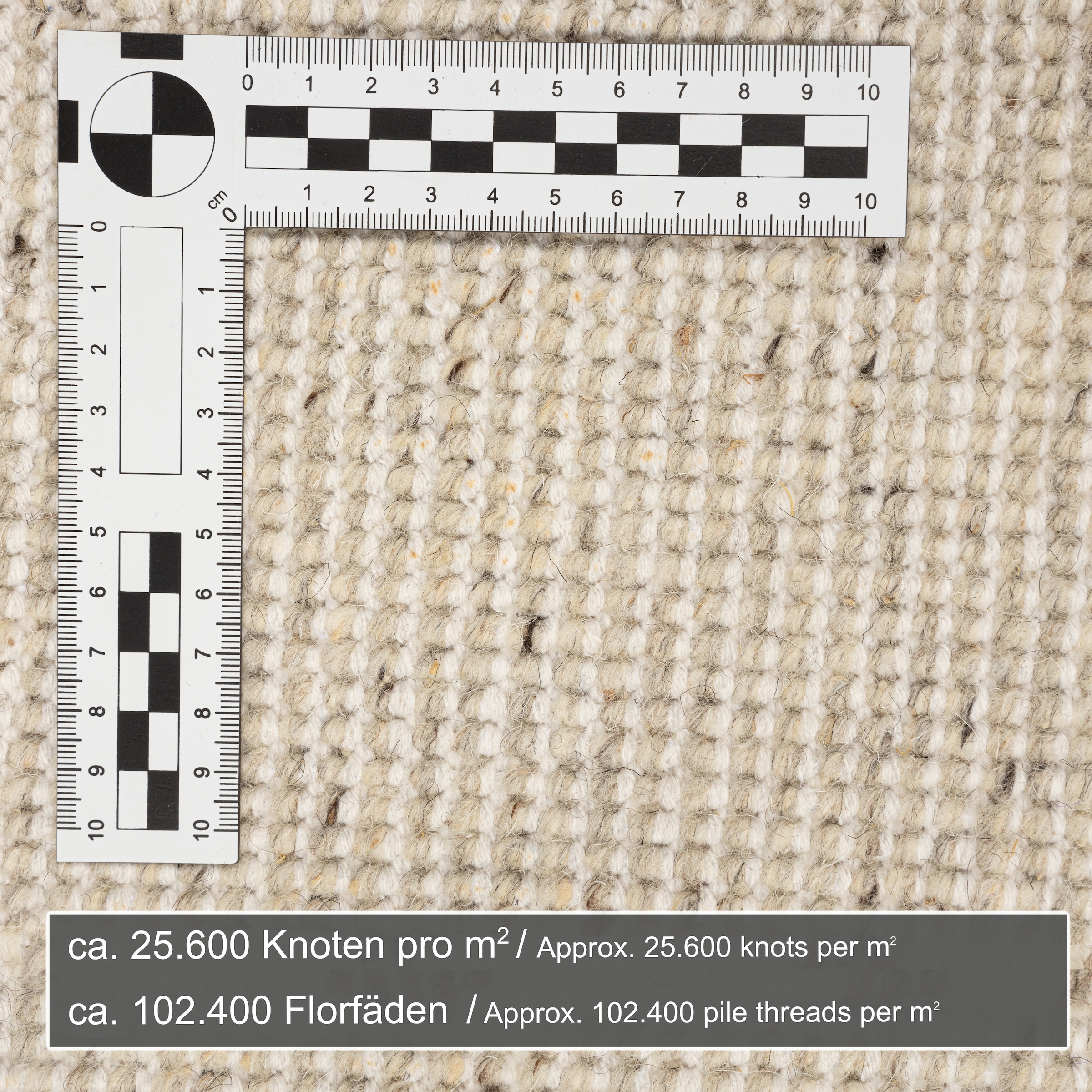 THEKO Wollteppich »Taza Royal«, rechteckig, 28 mm Höhe, echter Berber Teppich aus Marokko, reine Schurwolle, handgeknüpft