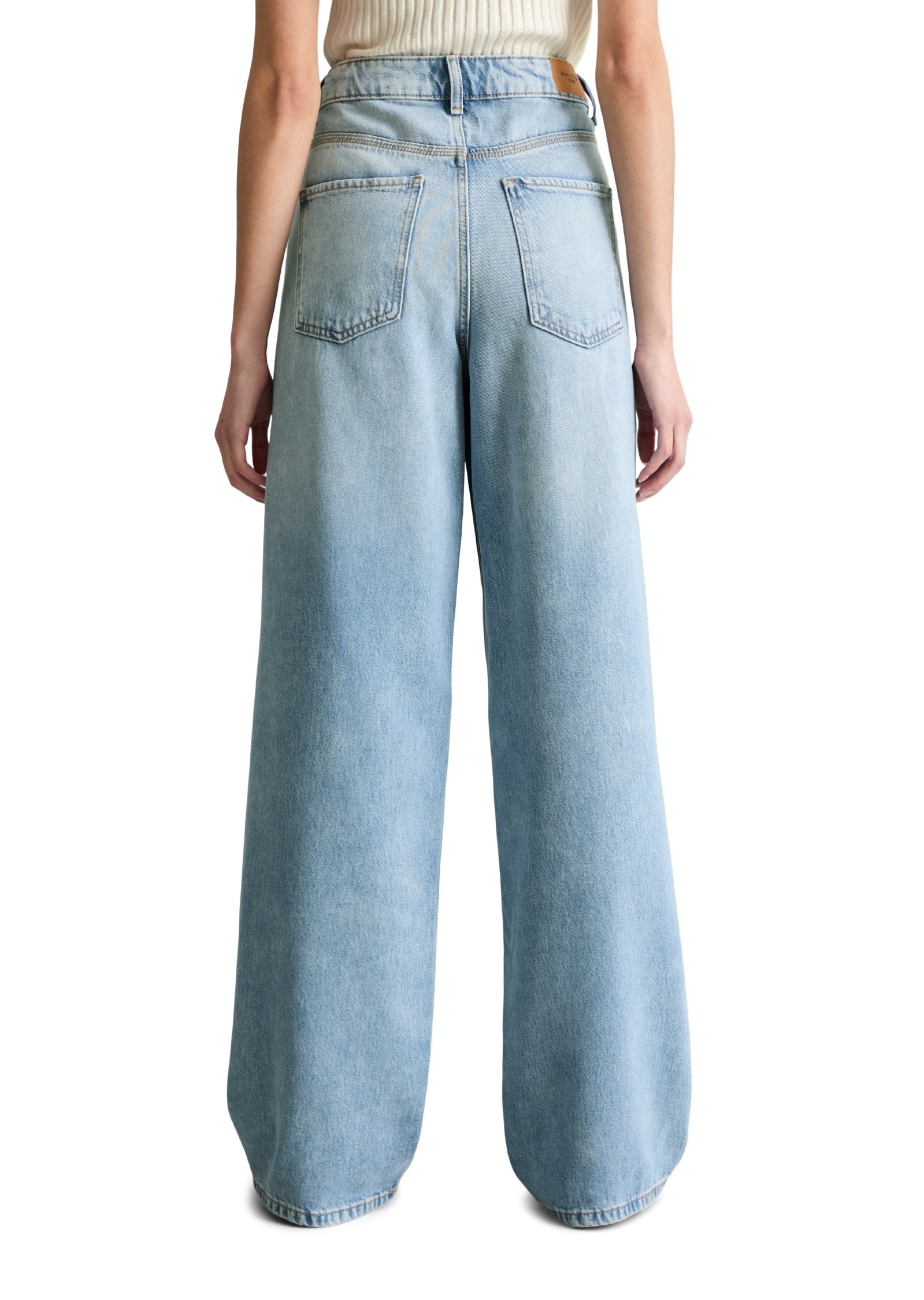 Marc O'Polo DENIM Jeans large Model Tomke wide aus weichem Lyocell-Organic-Cotton-Mix