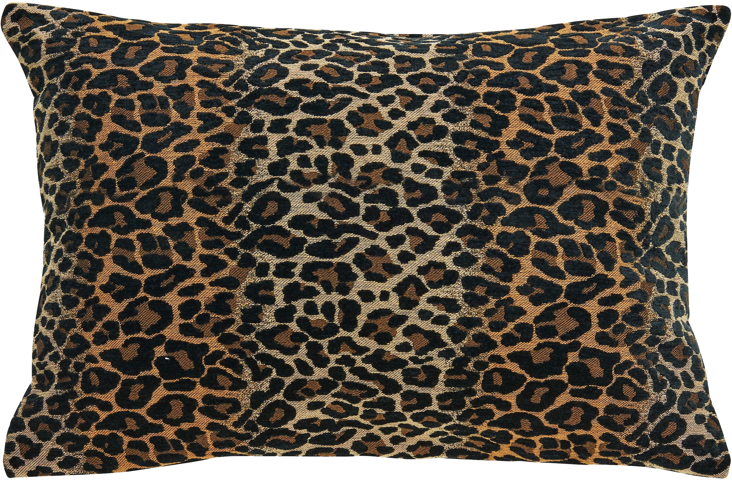 done.® Kissenhülle »Leopard«, (1 St.), Jaquardgewebte Kissenhülle im Leoparden-Look
