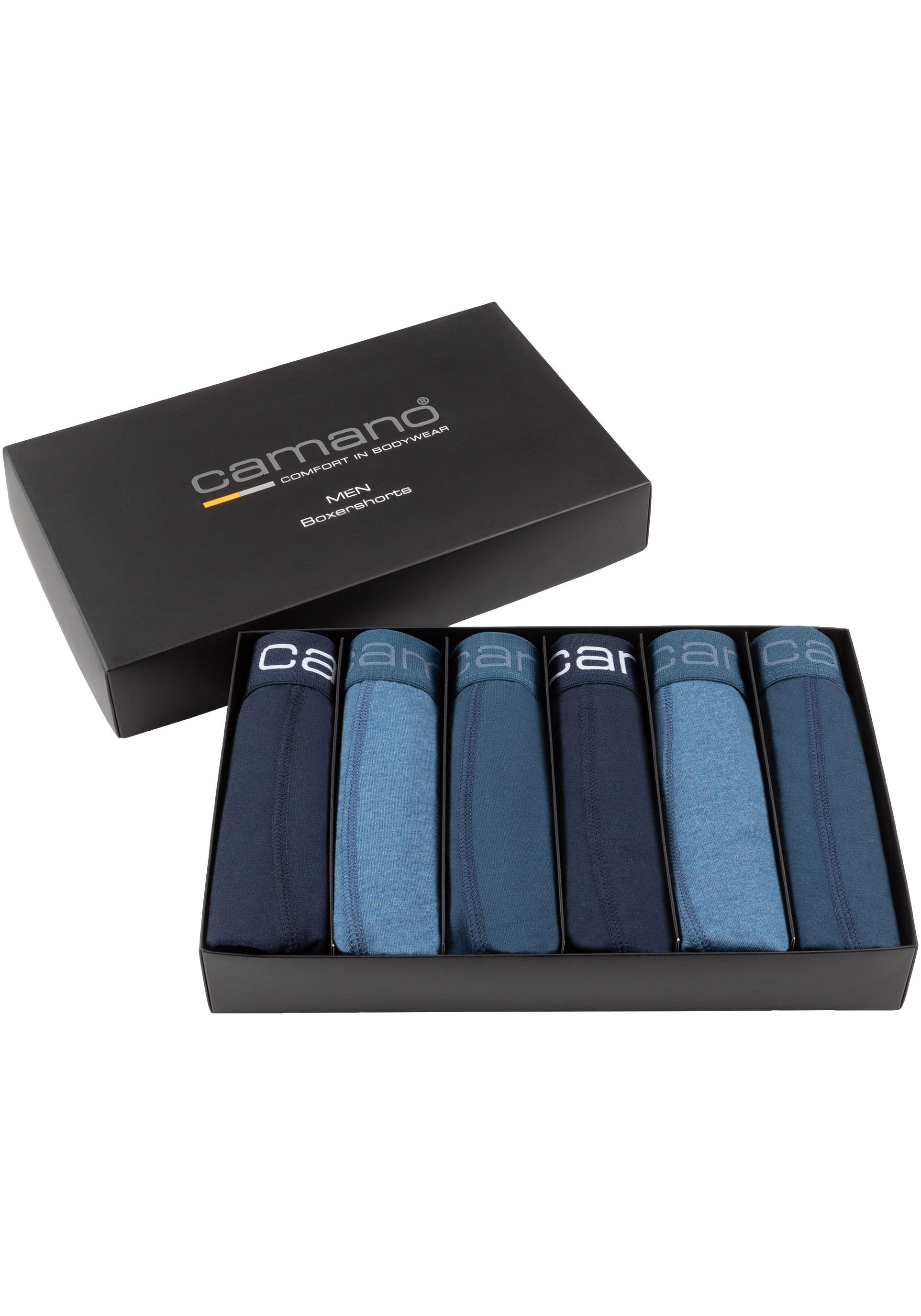 Camano Boxers »comfort« 6er Pack,  mit Stretch-Logobund