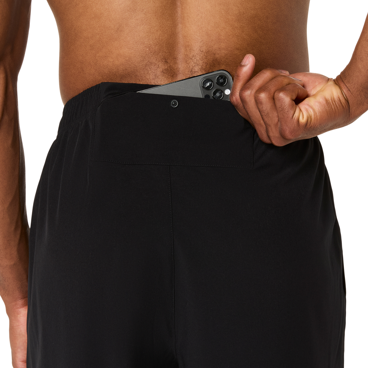 Asics Pantalon de course »ICON PANT«  avec poche pour portable à l'arrière de la ceinture, bas de jambe avec fermeture éclair latérale